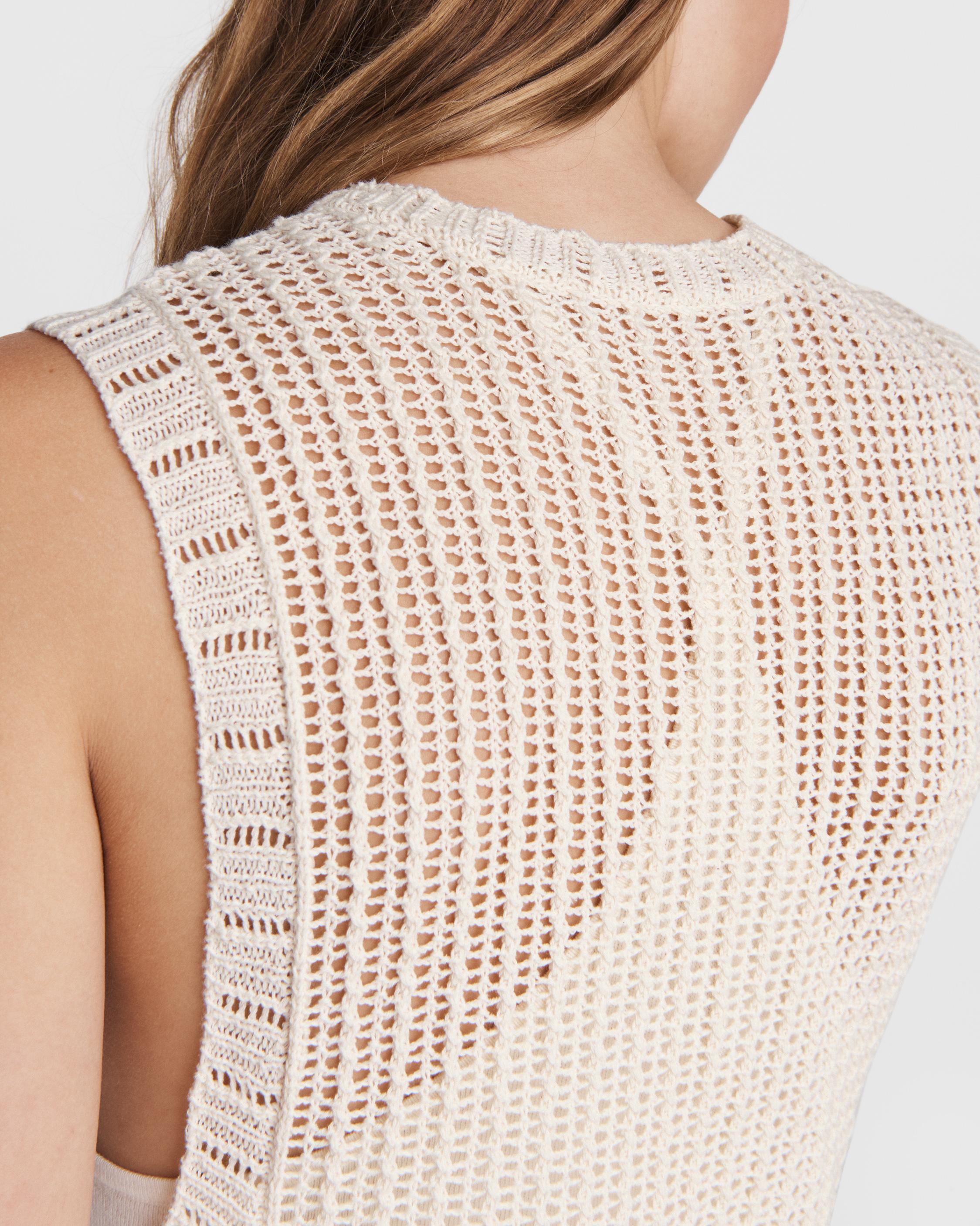 Riley Crew Midi Dress - Ivory | rag & bone