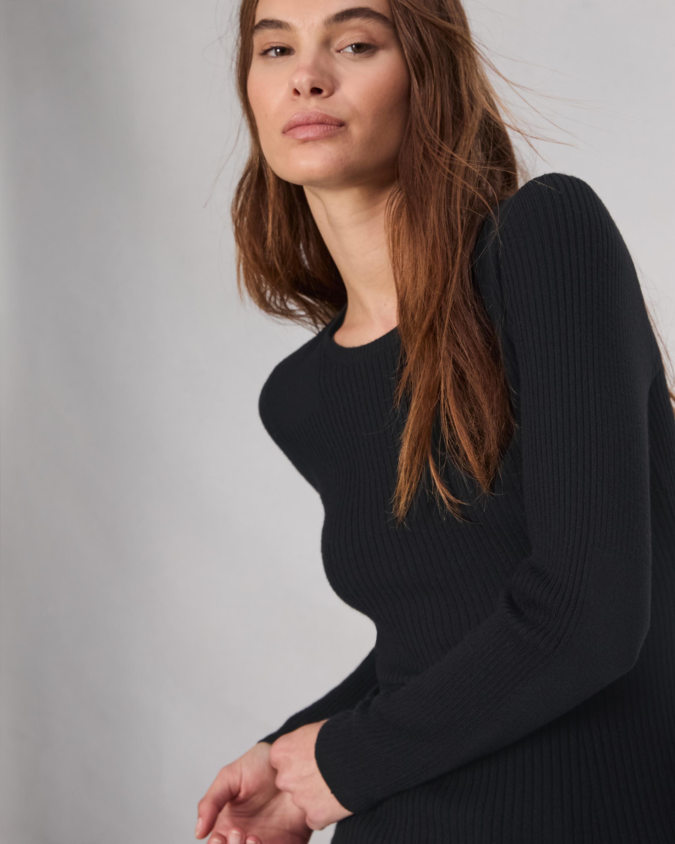 Audrina Washable Wool Crew image number 6