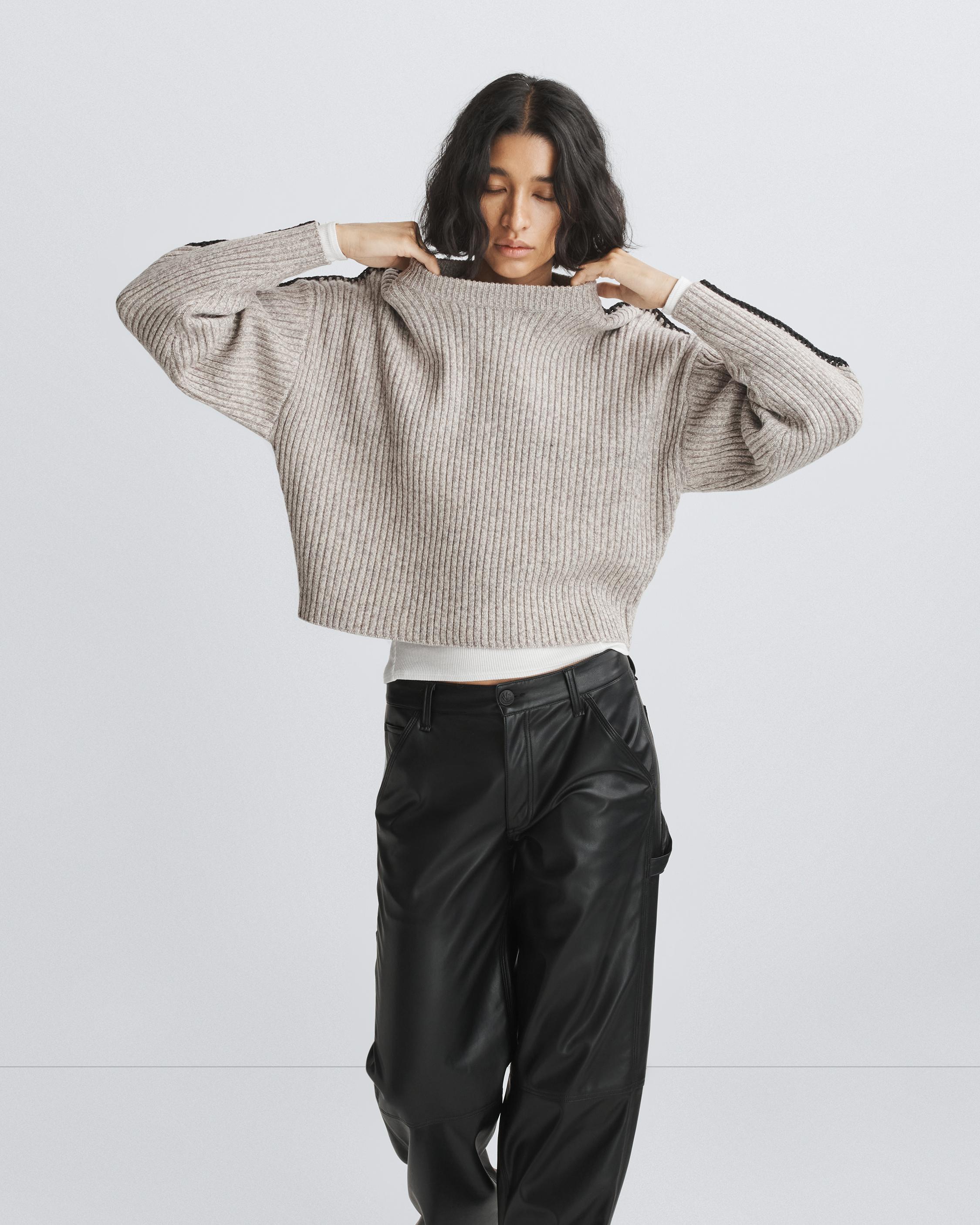 Buy the Ingrid Wool Crew | rag & bone