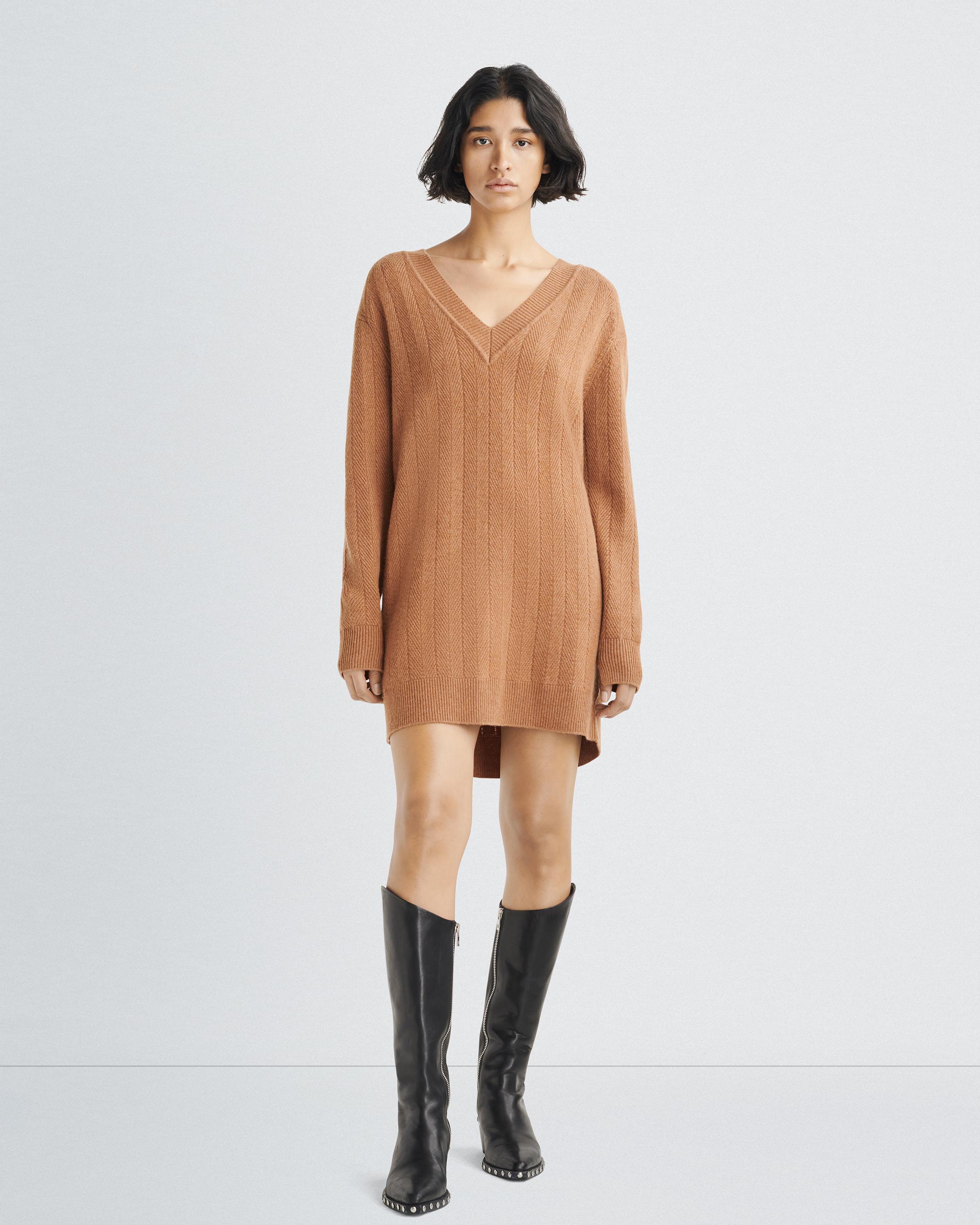 RAG & BONE, Pull En Cachemire Camel Femme