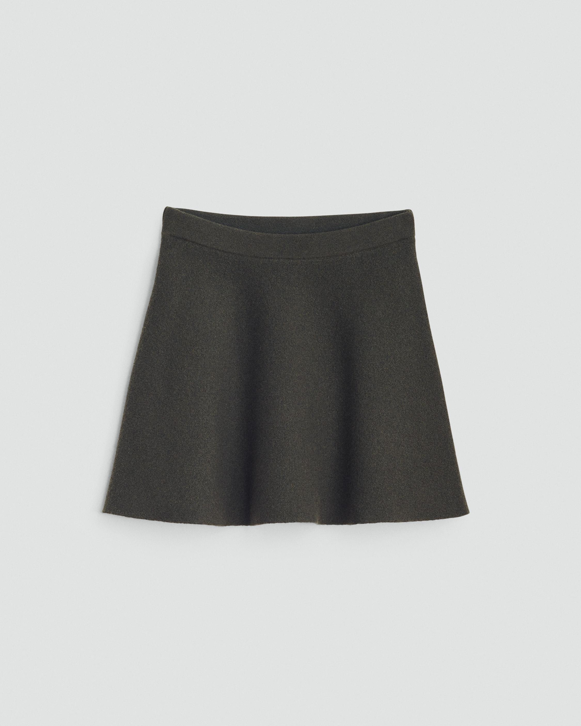 Bridget Italian Wool Skirt