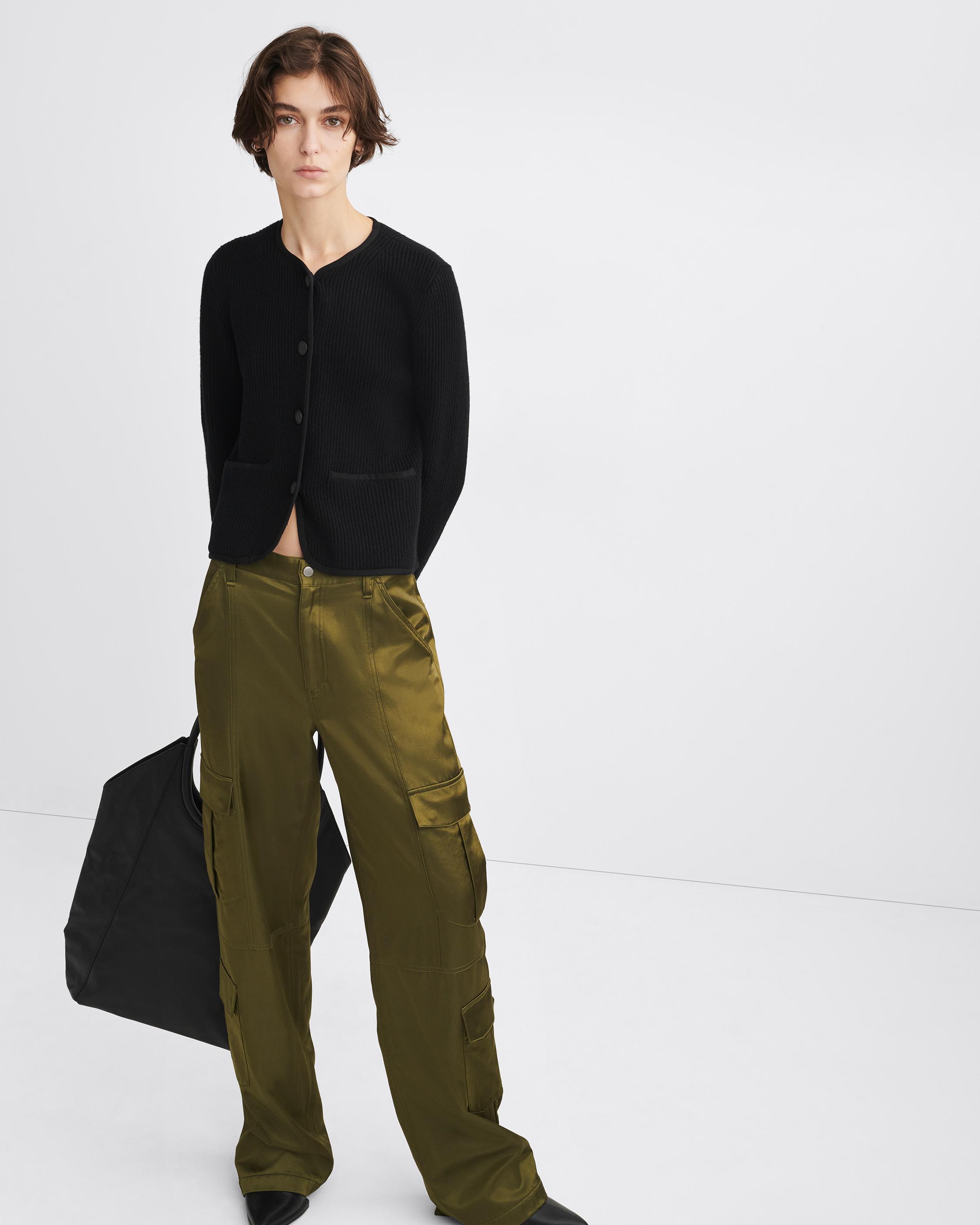 Nancy Merino Wool-Blend Cardigan image number 1