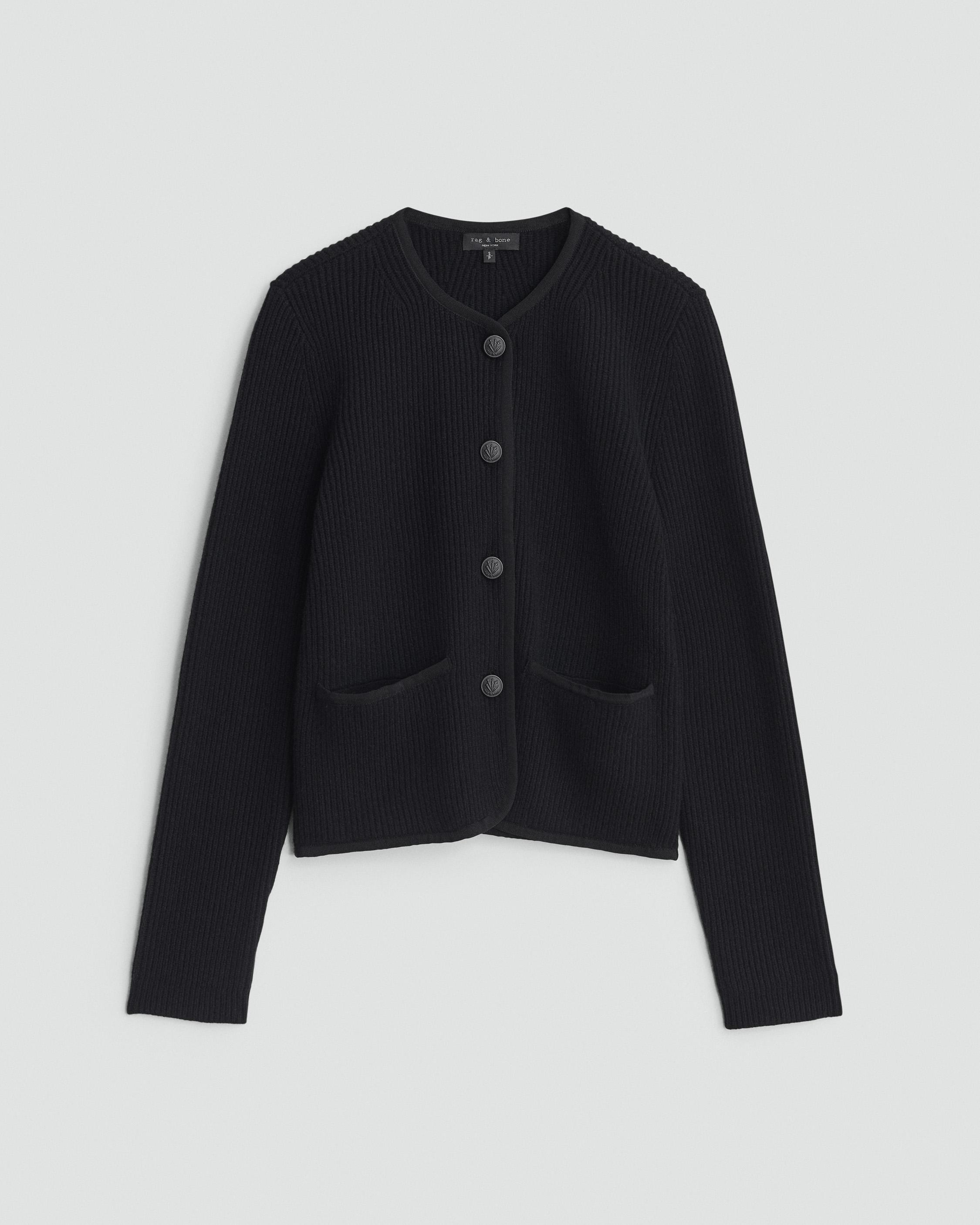 Nancy Merino Wool-Blend Cardigan image number 2