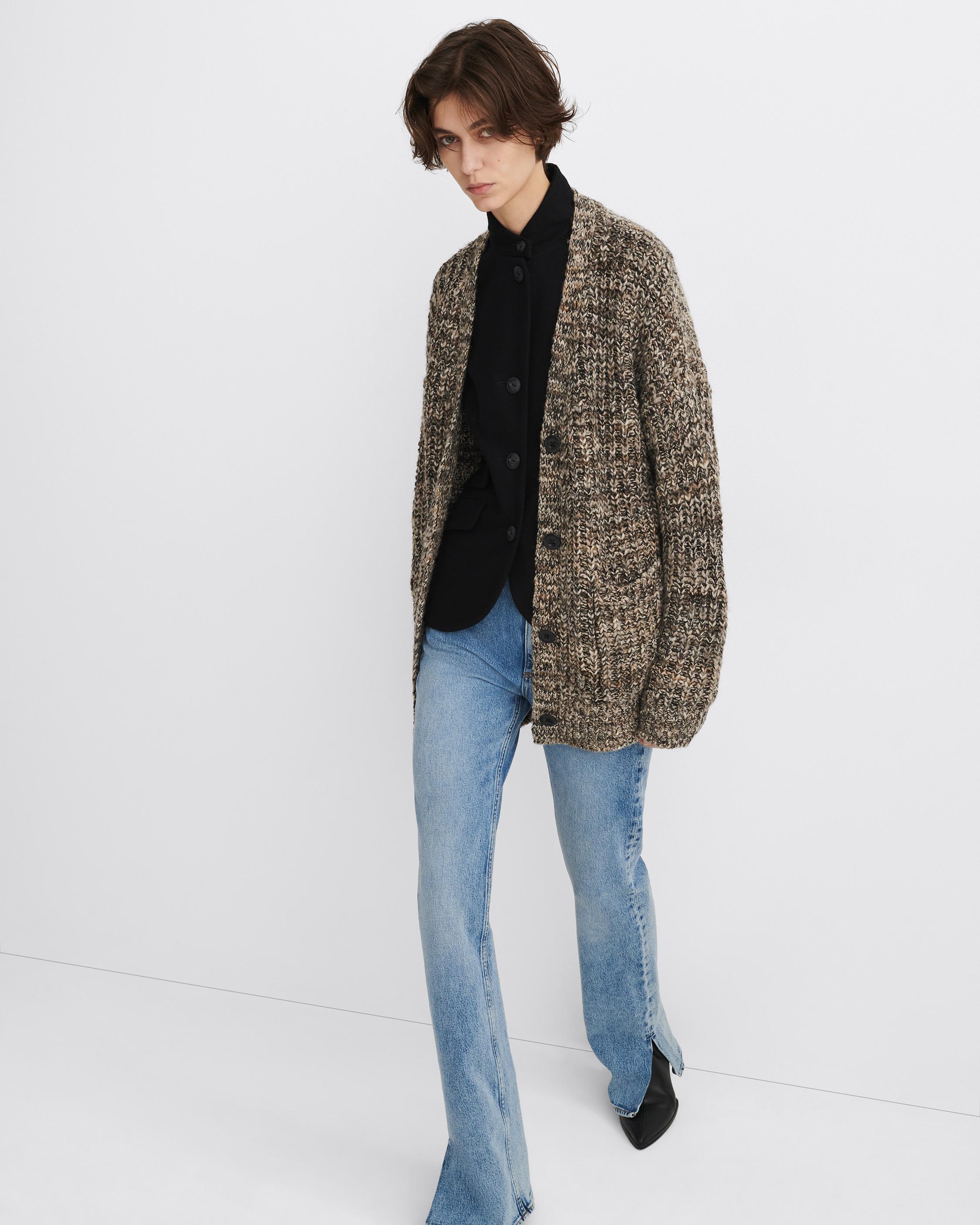 Daphne Wool Cardigan - Natural Multi | rag & bone