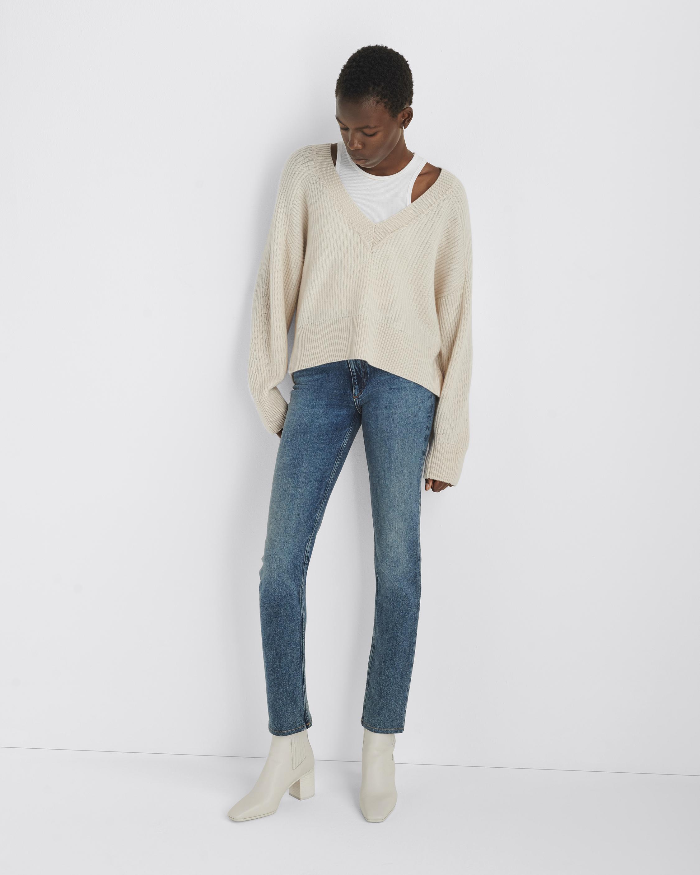 Rag & Bone Ribbed Cashmere Cardigan