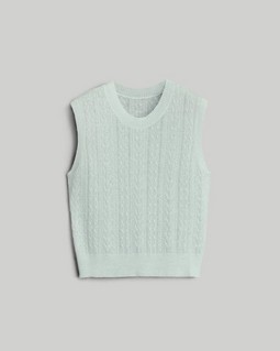 Kyle Cable Wool Vest image number 2