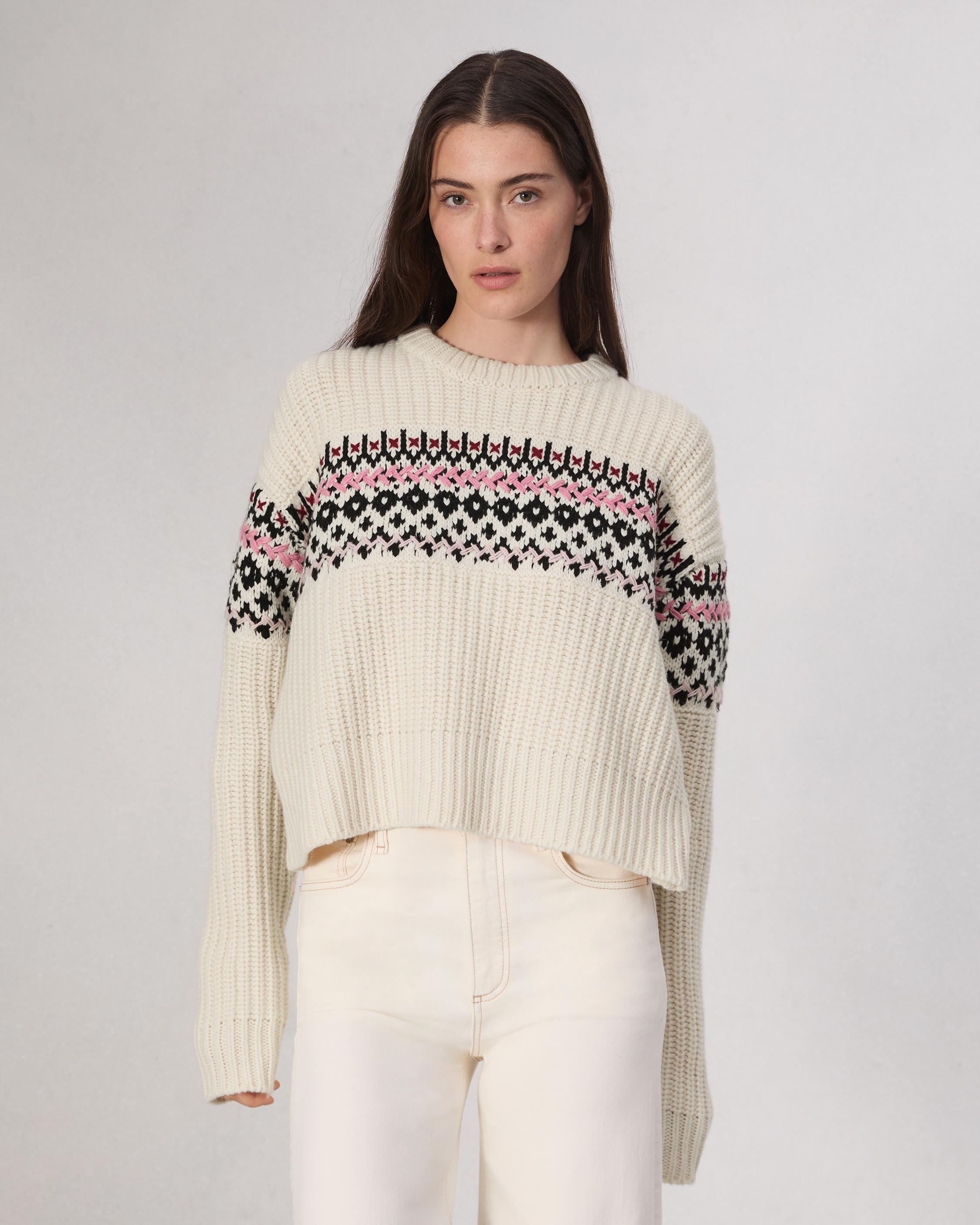 Leigh Fair Isle Sweater image number 1