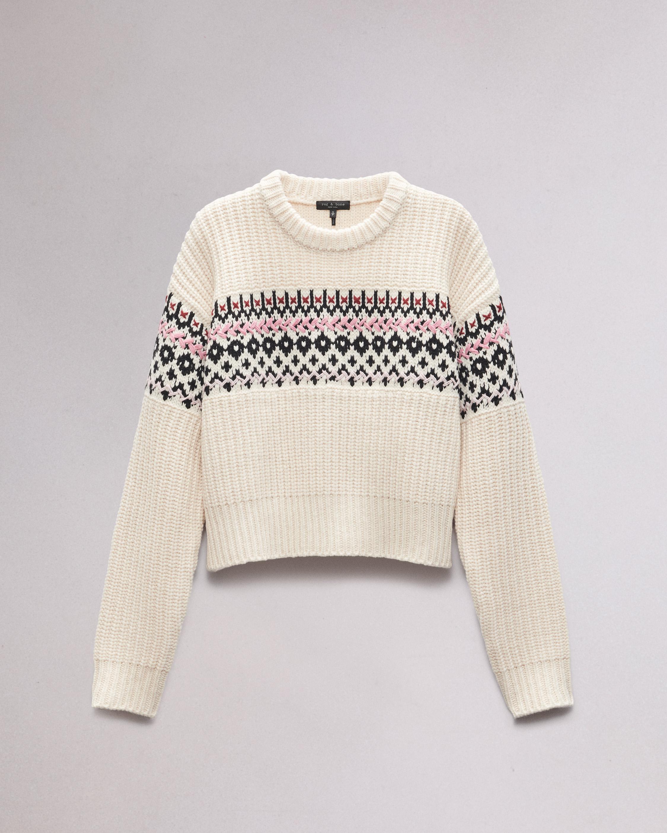 Leigh Fair Isle Sweater image number 2