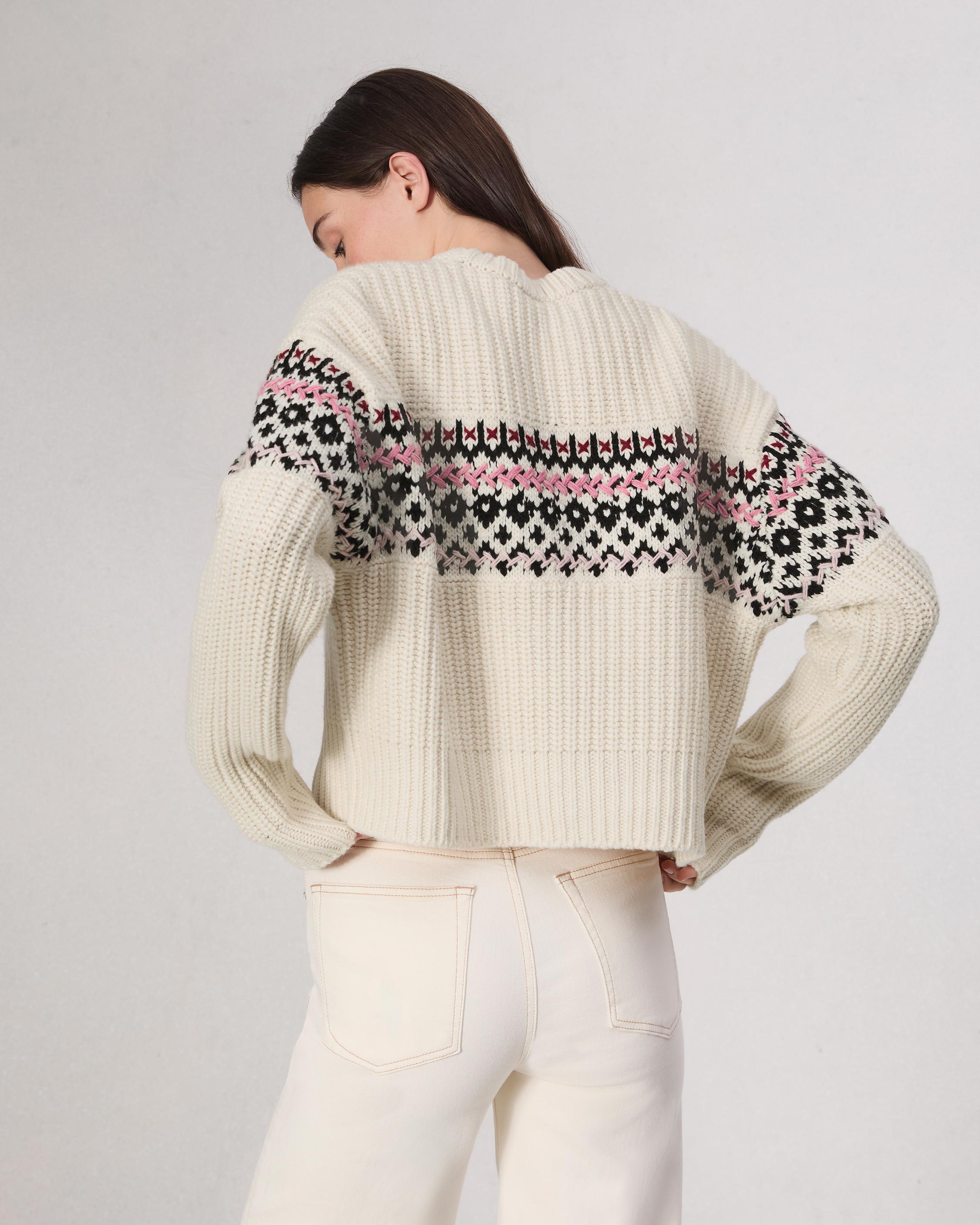 Leigh Fair Isle Sweater image number 5