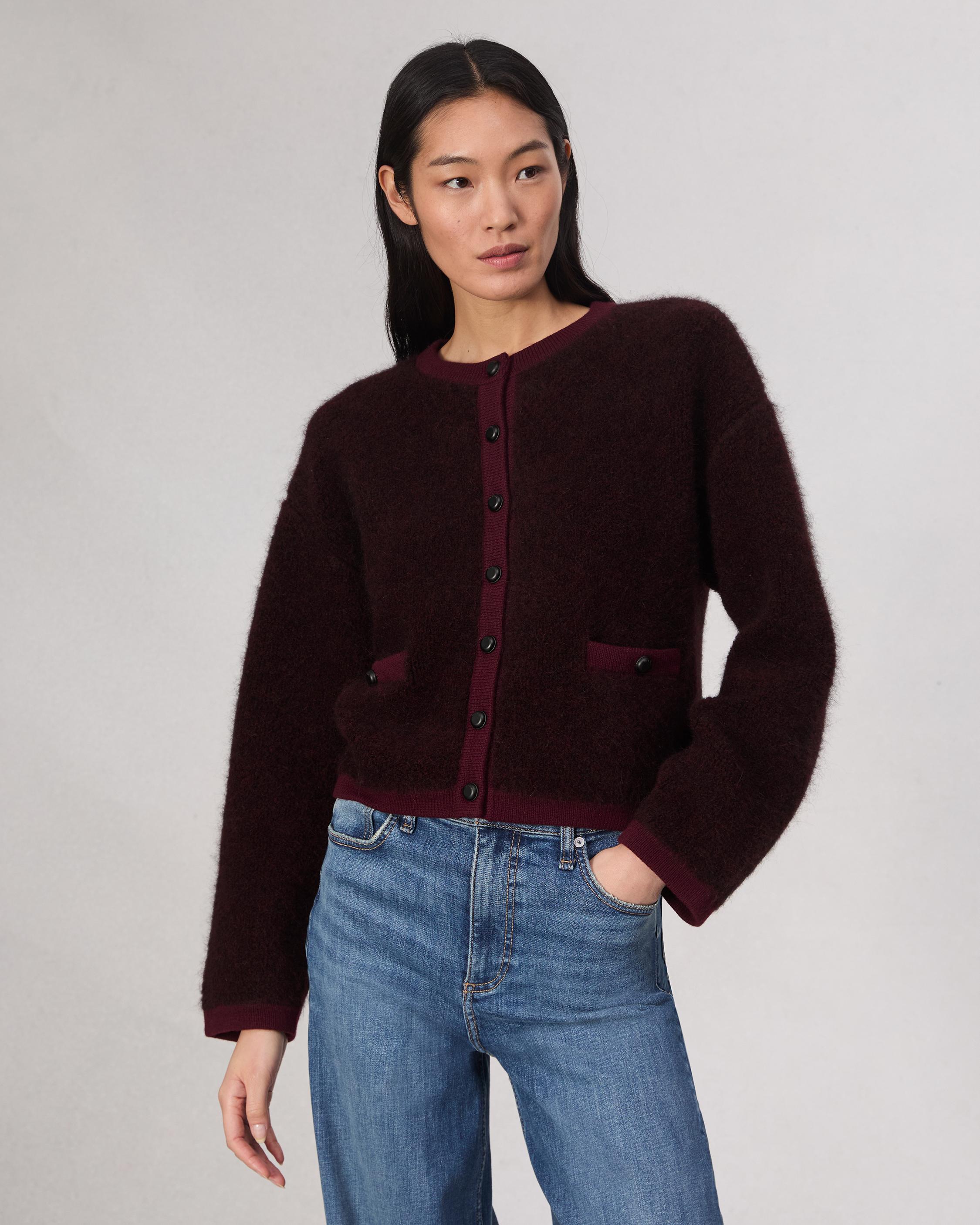 Kaia Boucle Cardigan image number 1