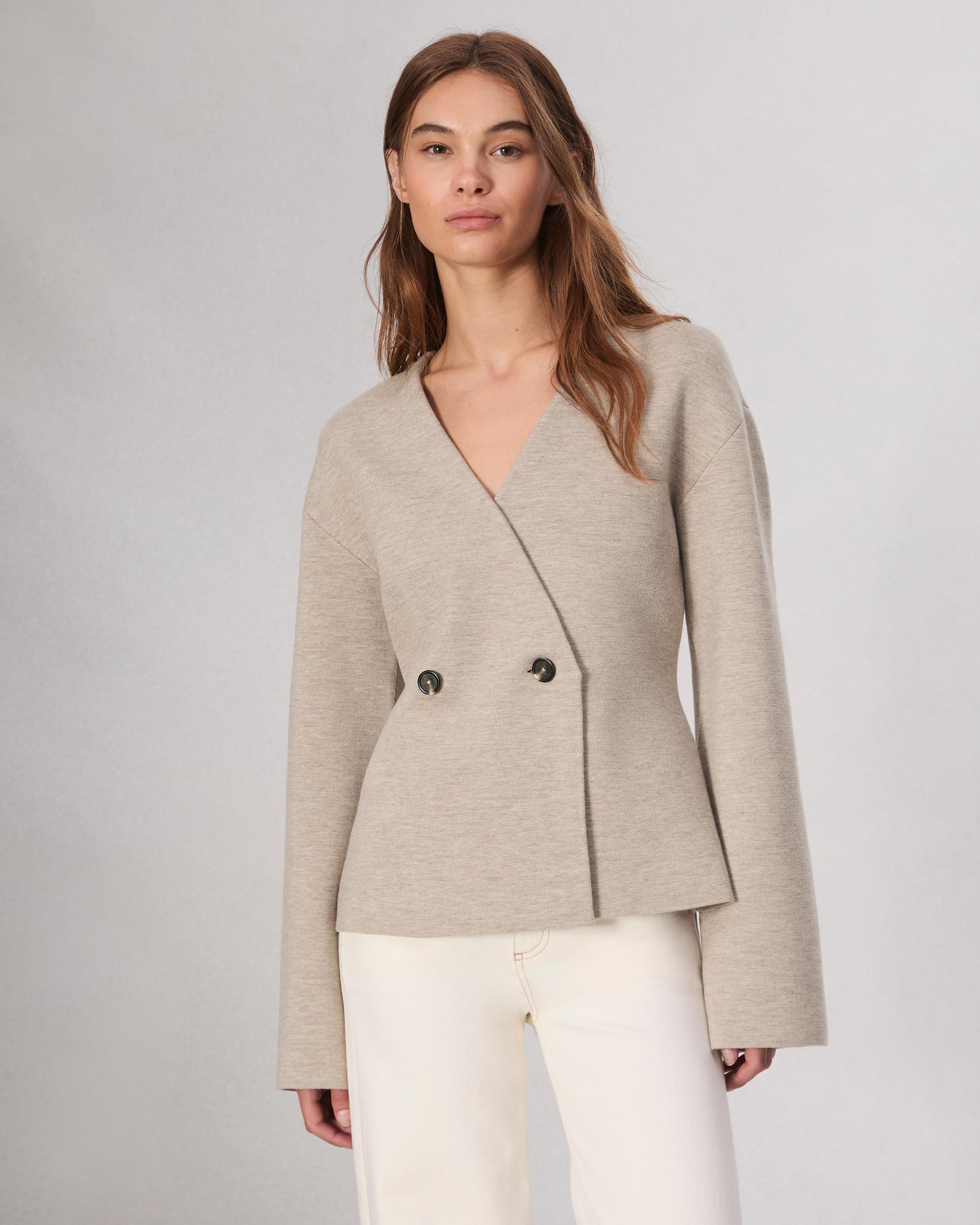 Lori Merino Wool-Blend Cardigan image number 1