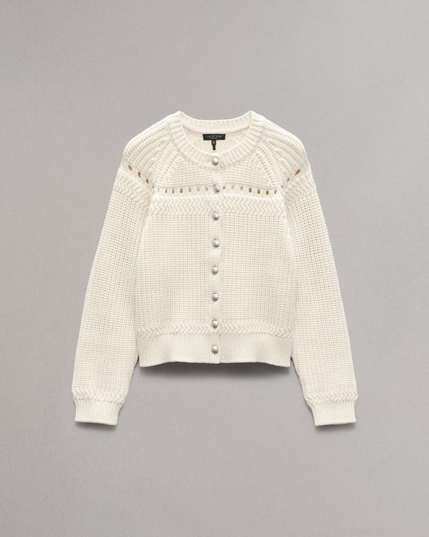 Kathryn Cardigan - Ivory | rag & bone Kathryn Cardigan - Ivory | rag & bone