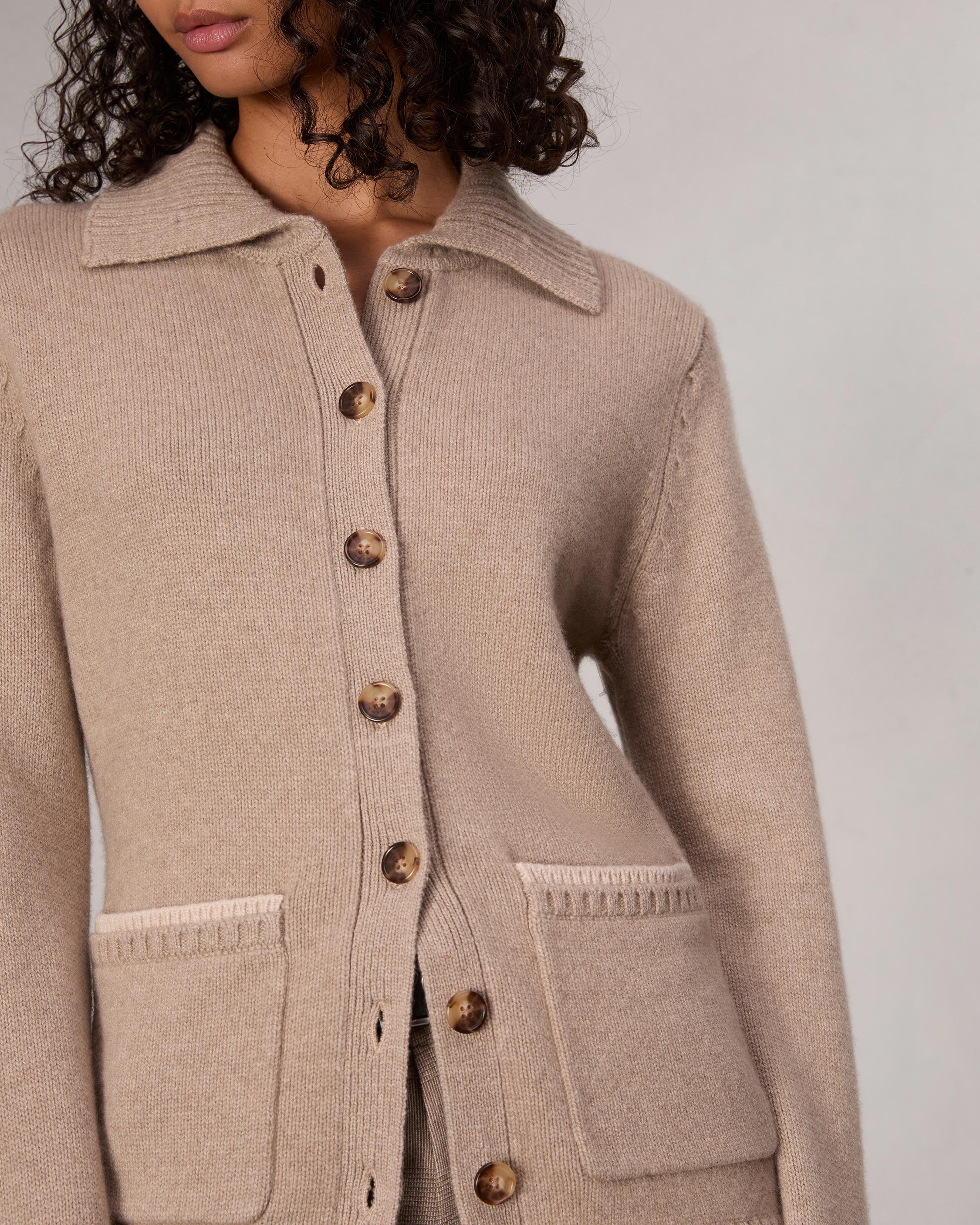 Danica Wool-Cashmere Cardigan image number 7