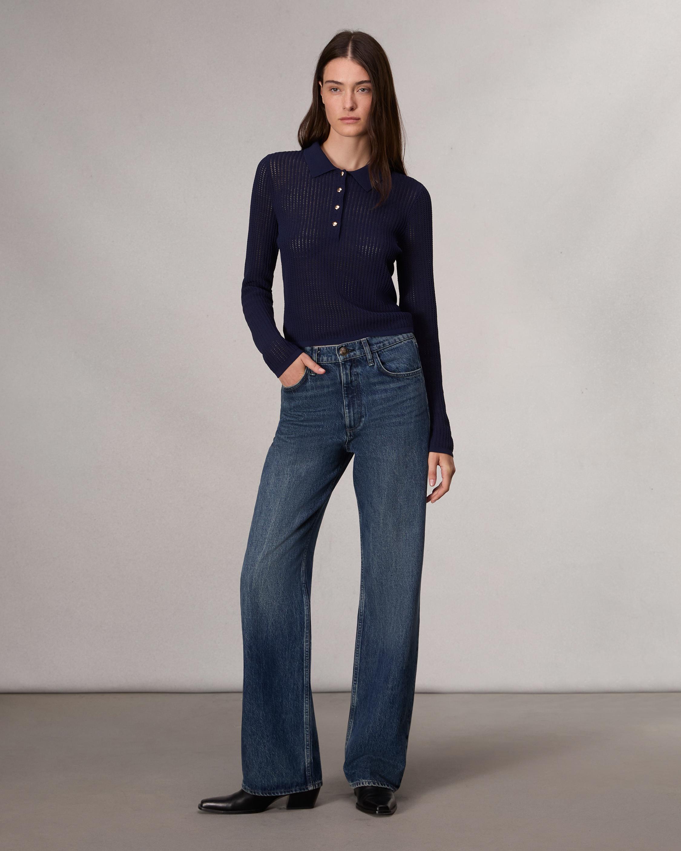 Viola Polo Sweater - image 3