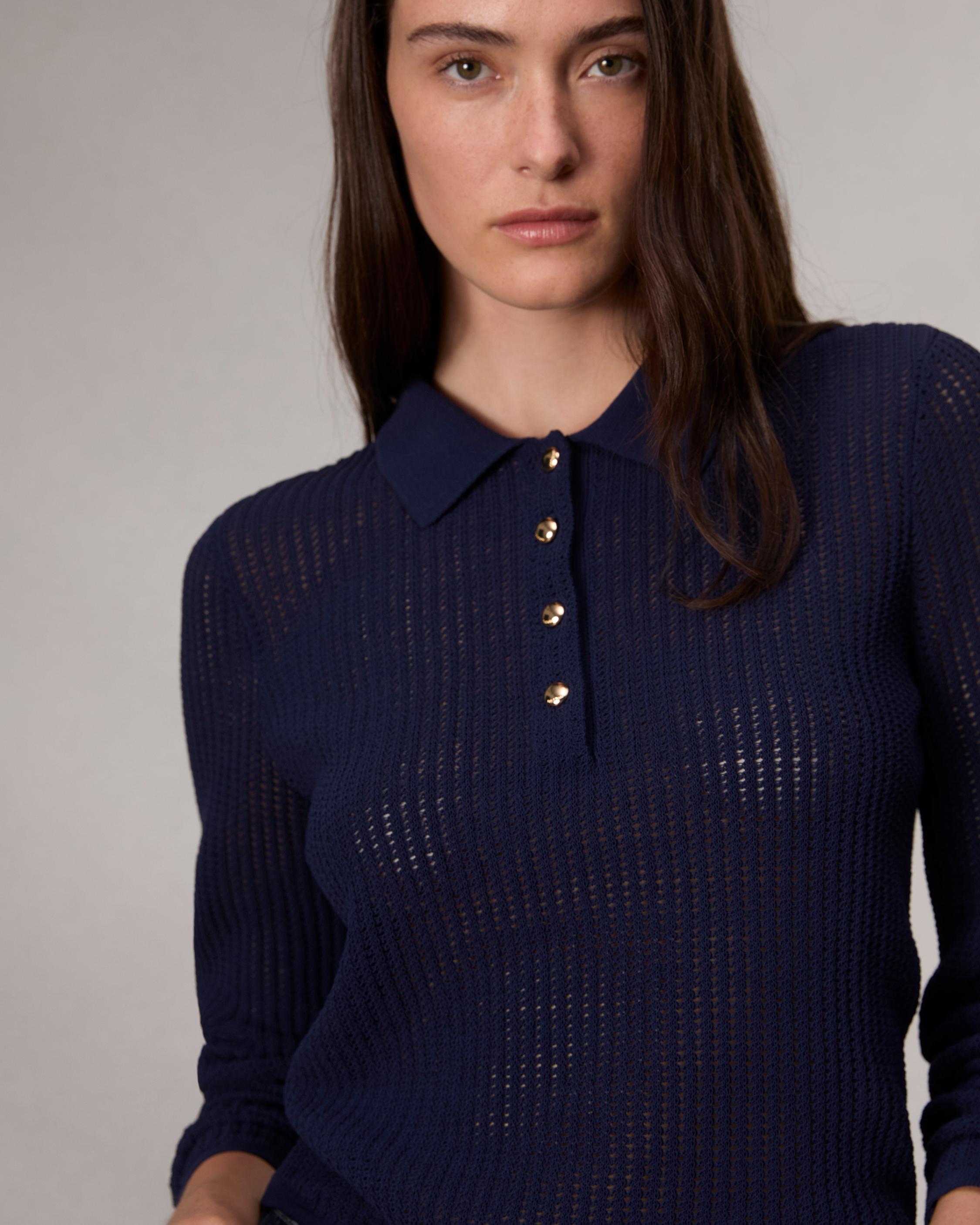 Viola Polo Sweater image number 6