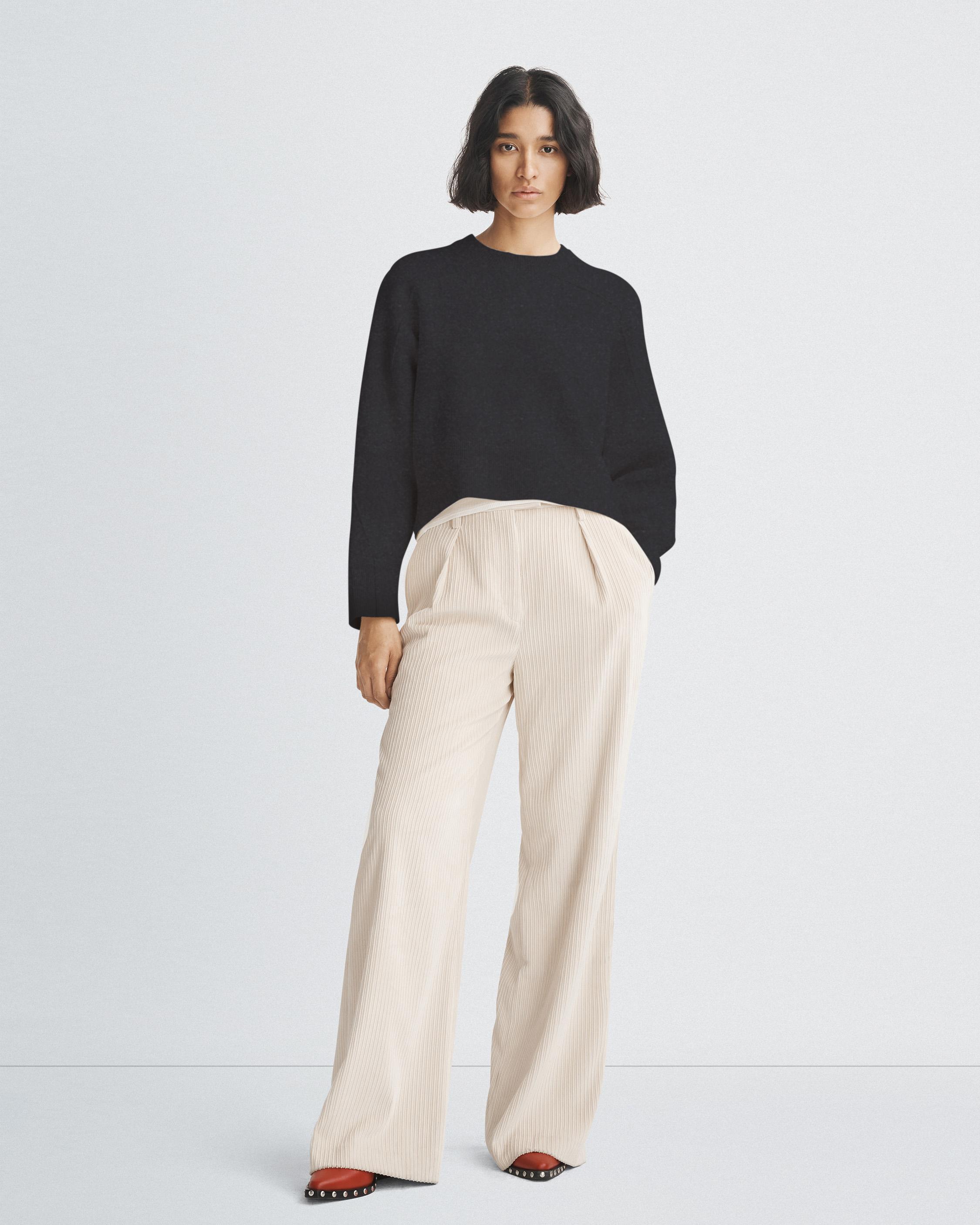 Bridget Crewneck Sweater - Charcoal | rag & bone