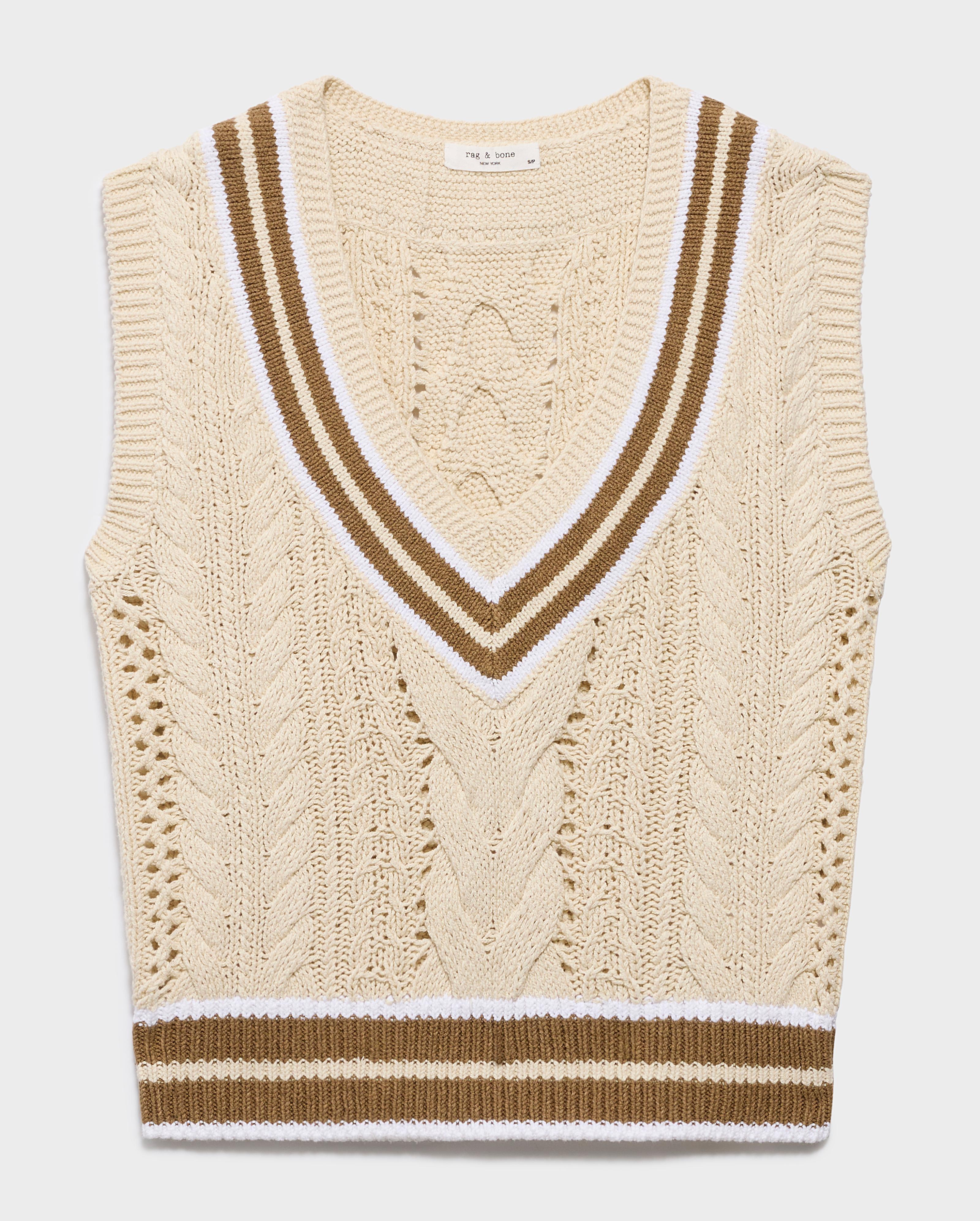 Brandy Cotton Sweater Vest