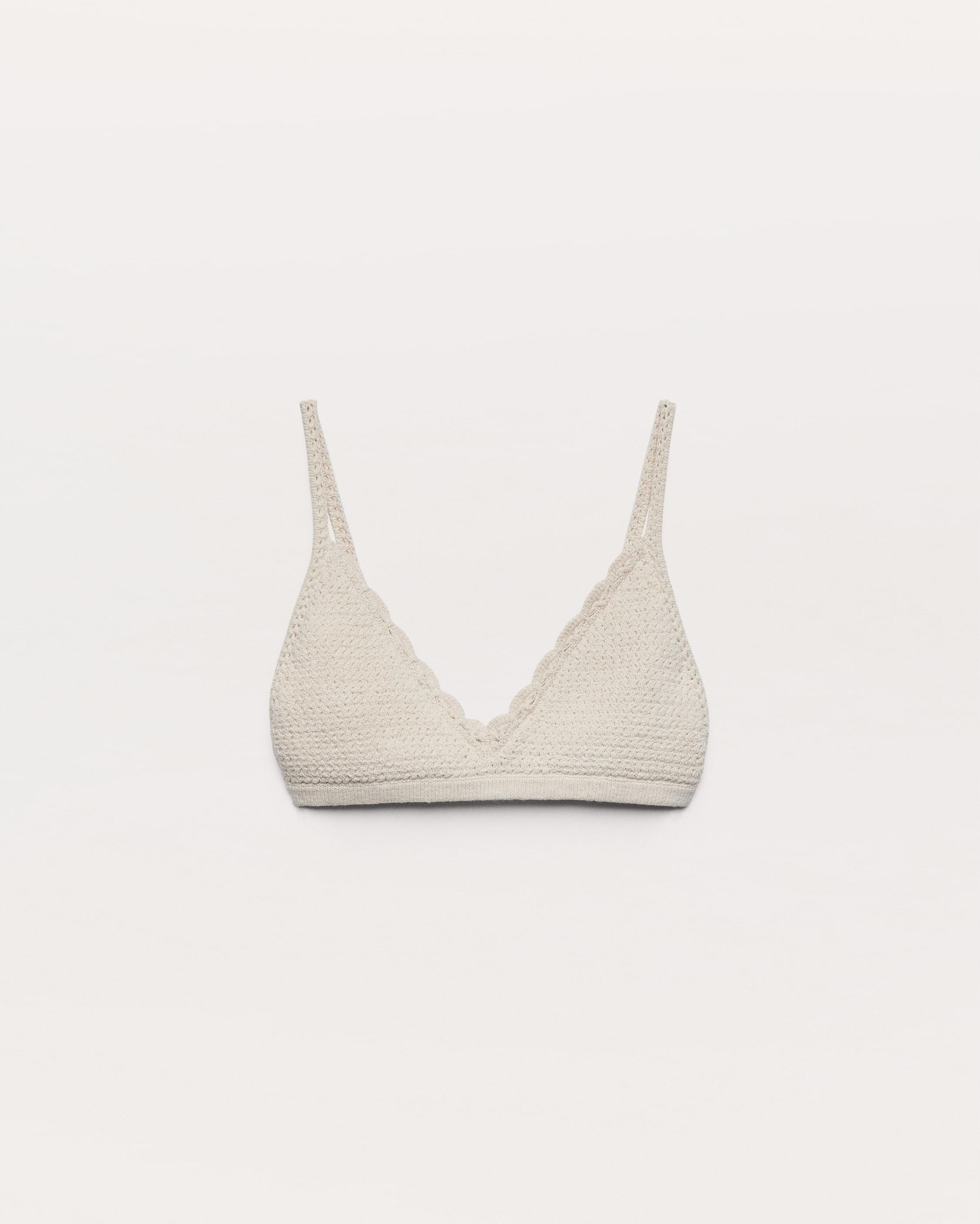 Khloe Open-Knit Bralette image number 2