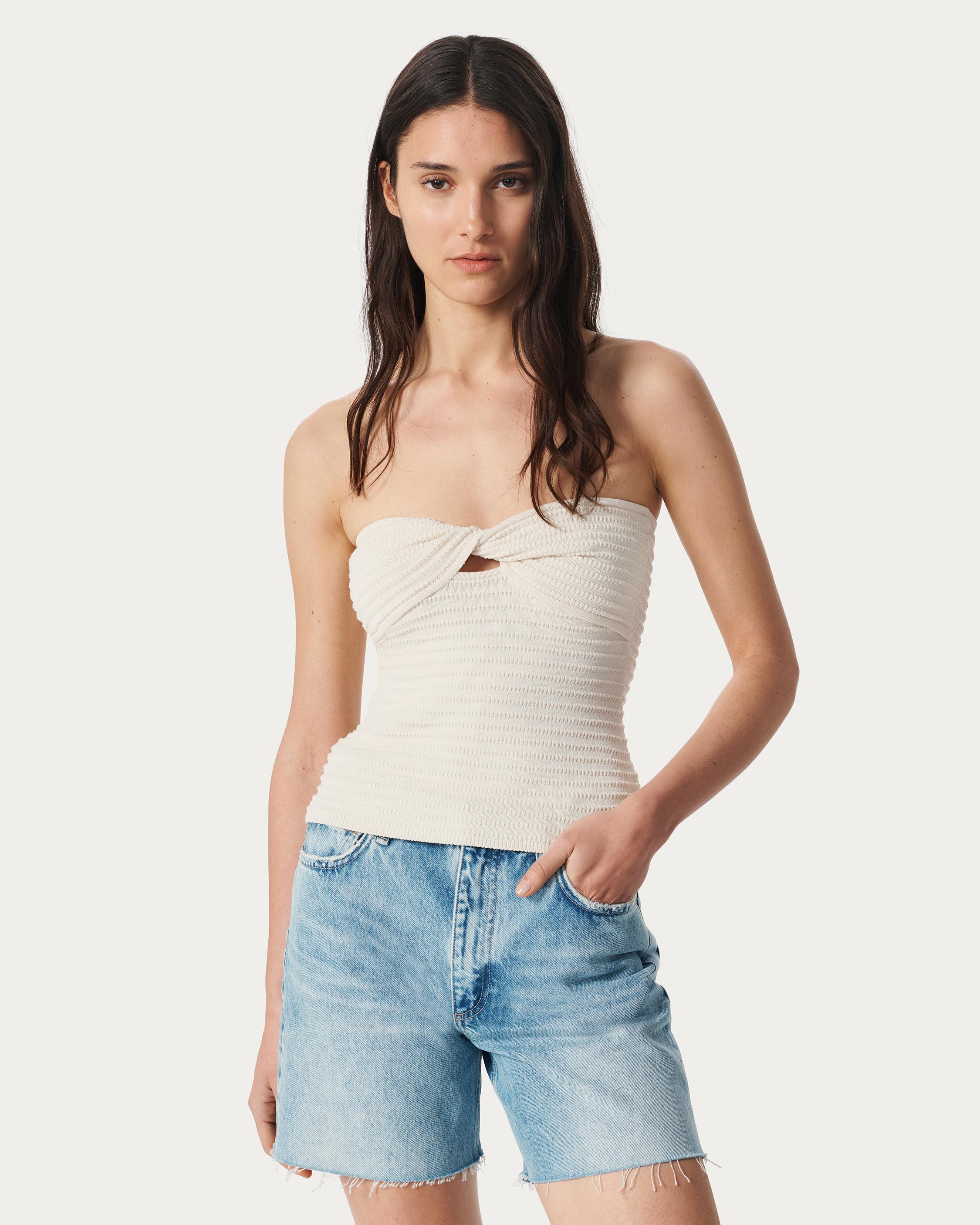 River Twist Tube Top image number 1