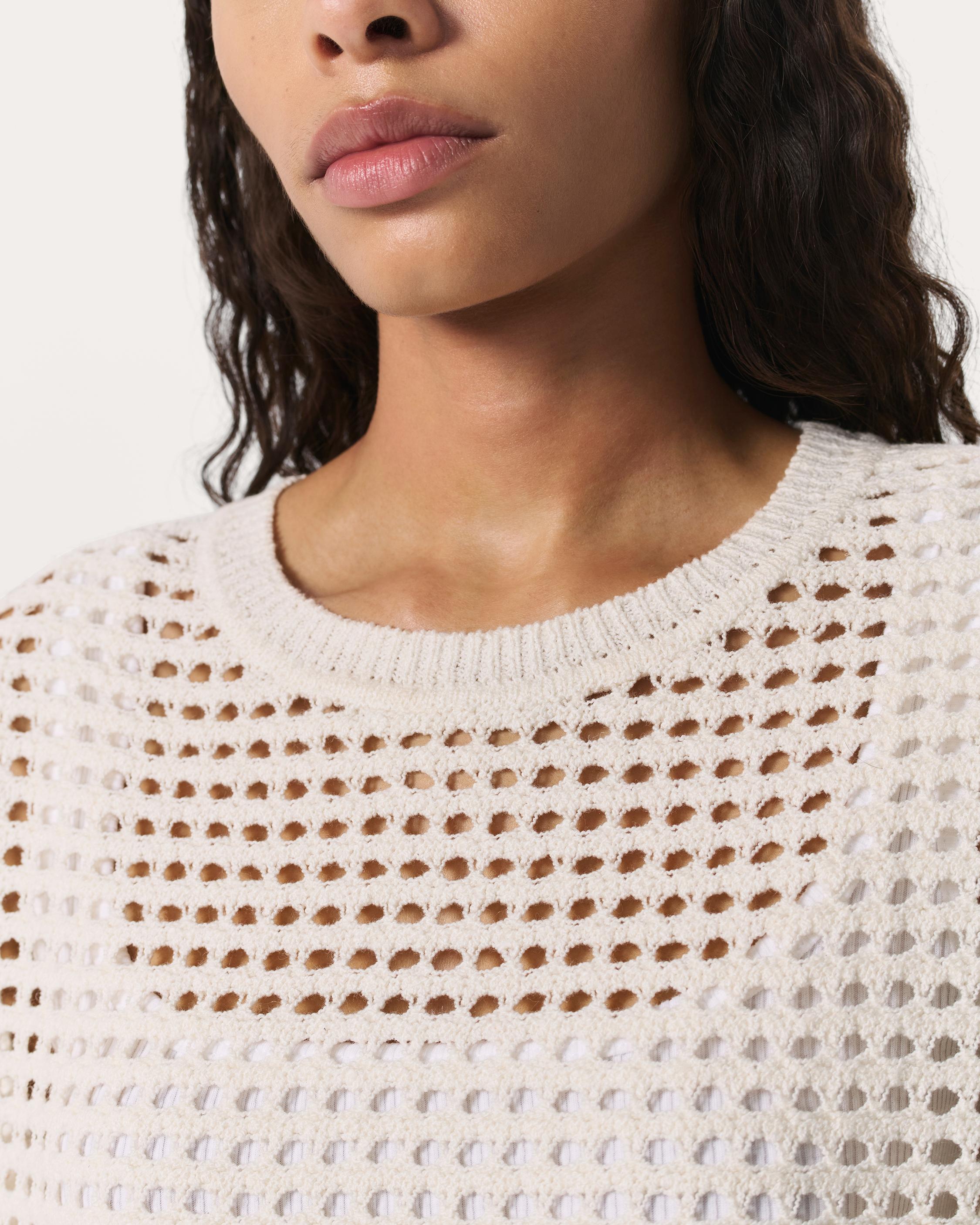Ezra Open-Knit Vest - image 4