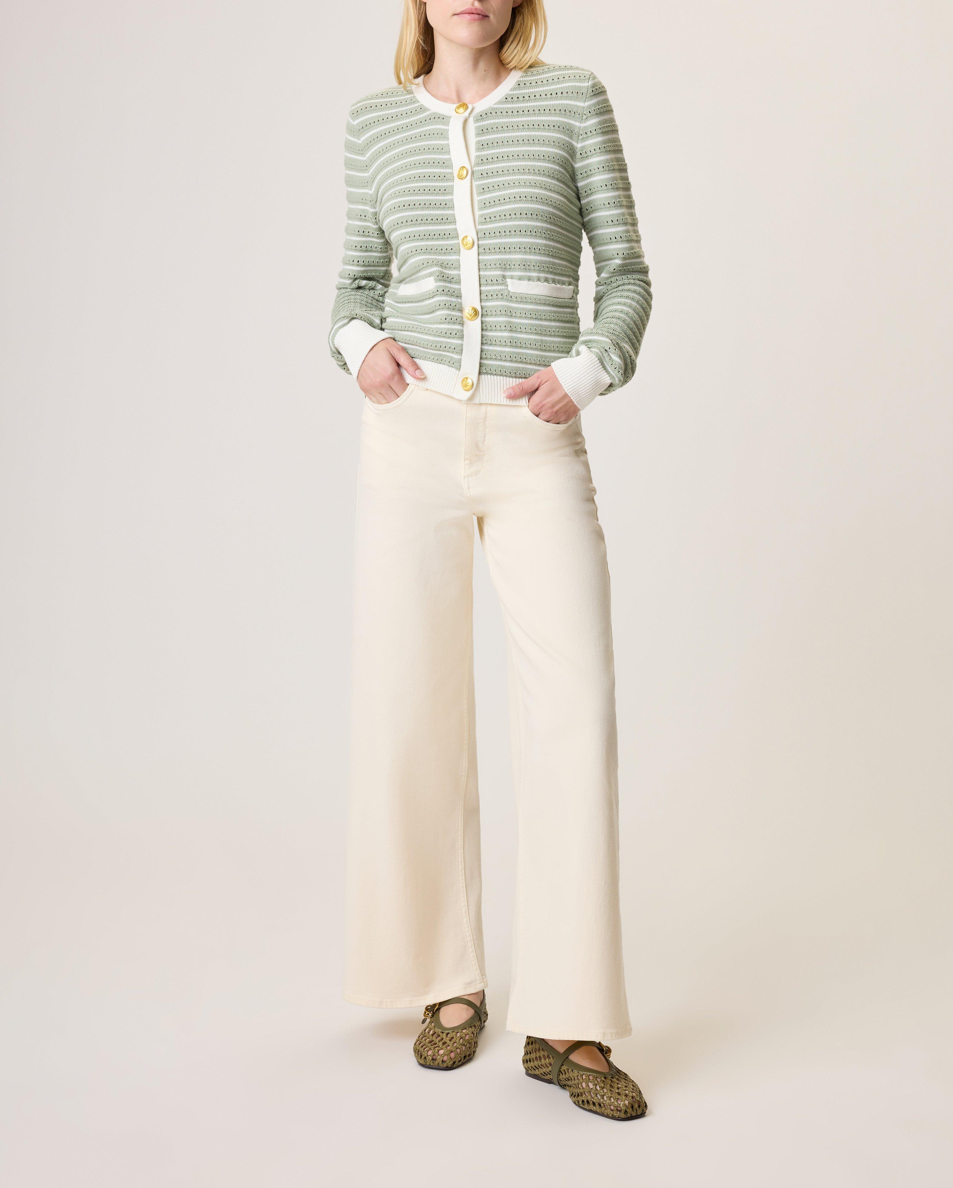 Evelyn Stripe Cardigan image number 1