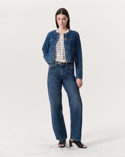 Dina Striped Cotton-Blend Cardigan - Ivory Multi | rag & bone Dina Striped Cotton-Blend Cardigan - Ivory Multi | rag & bone