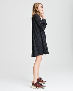Rubie Mini Popover Dress in Black | rag & bone Rubie Mini Popover Dress in Black | rag & bone