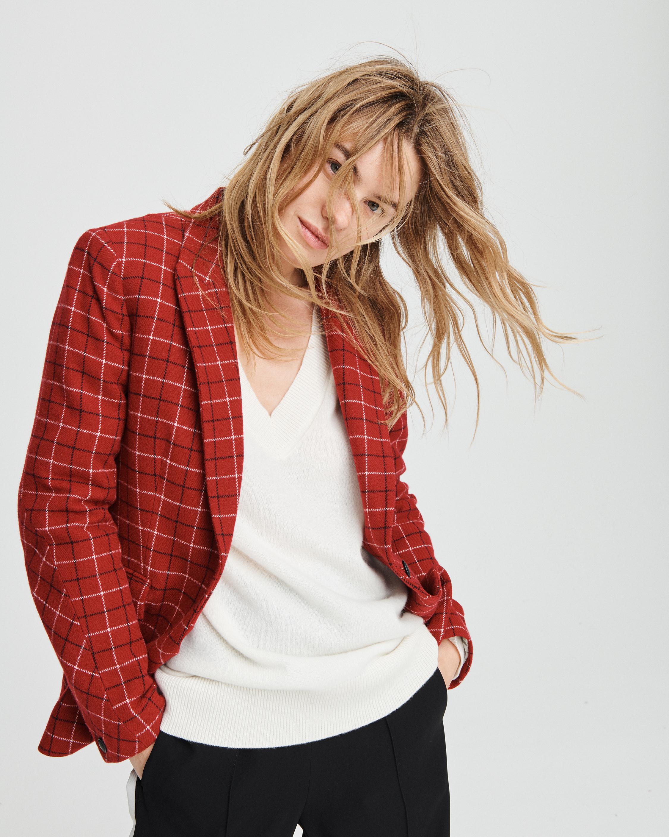 Rag and sale bone red blazer