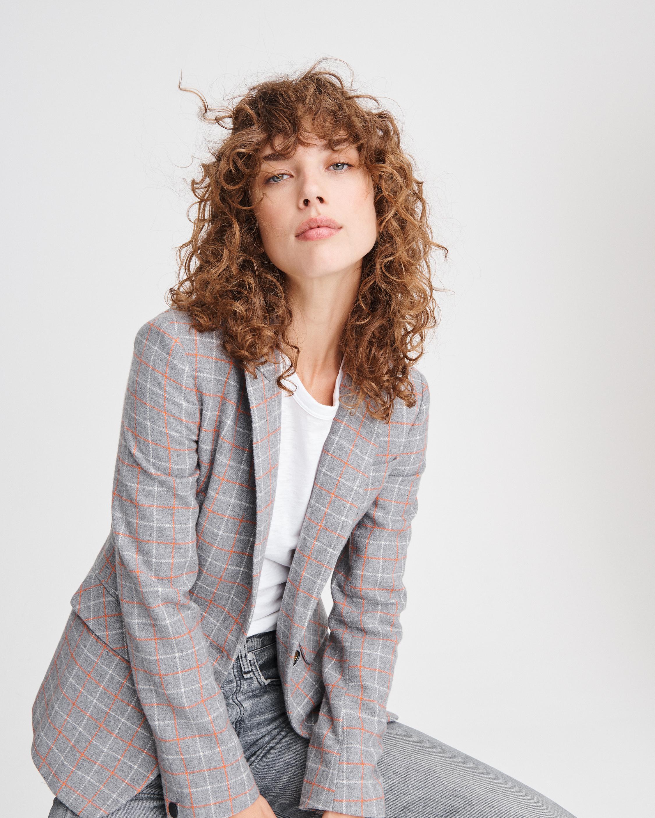 Womens hotsell blazer checked