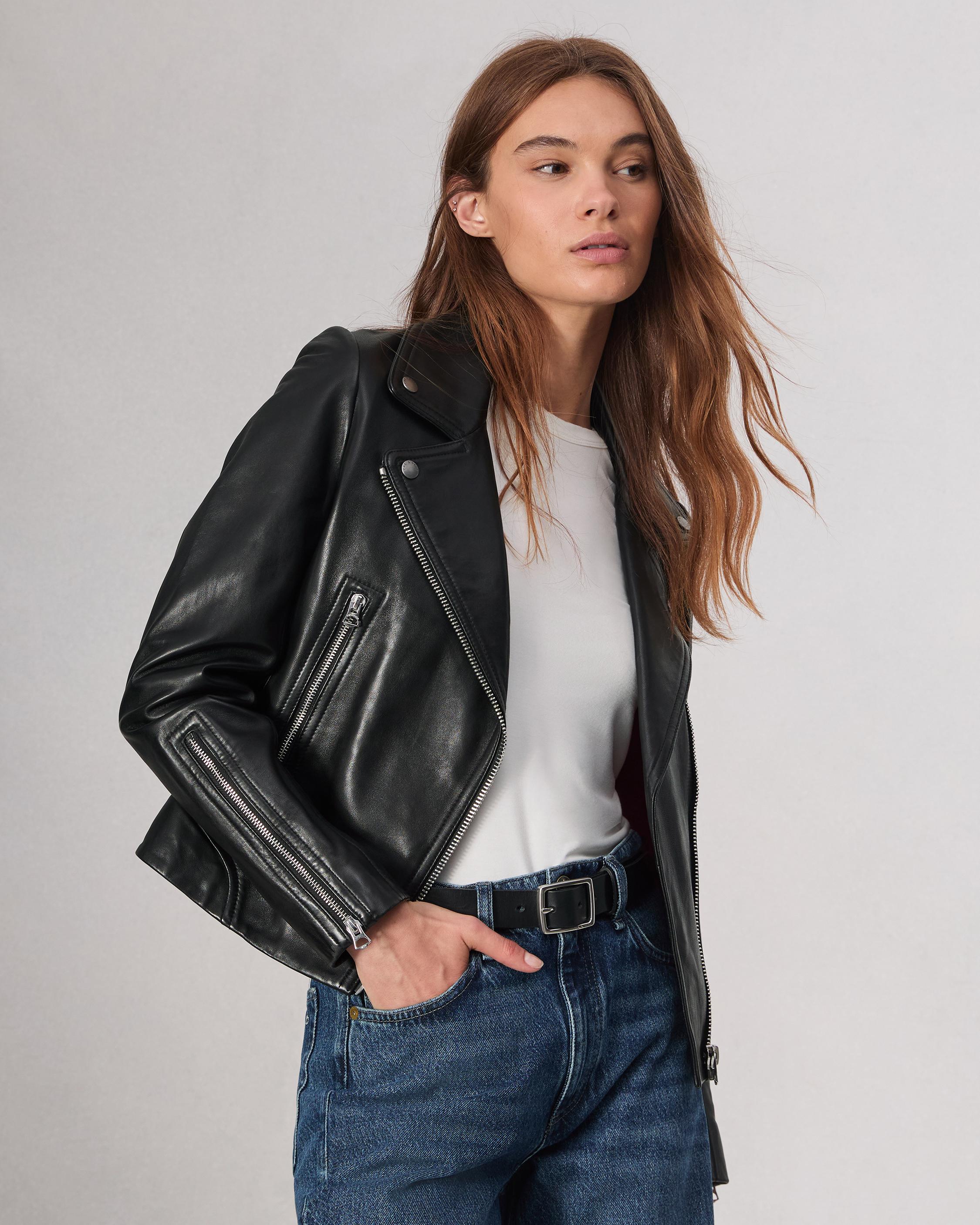 Mack Leather Moto Jacket for Women | rag & bone