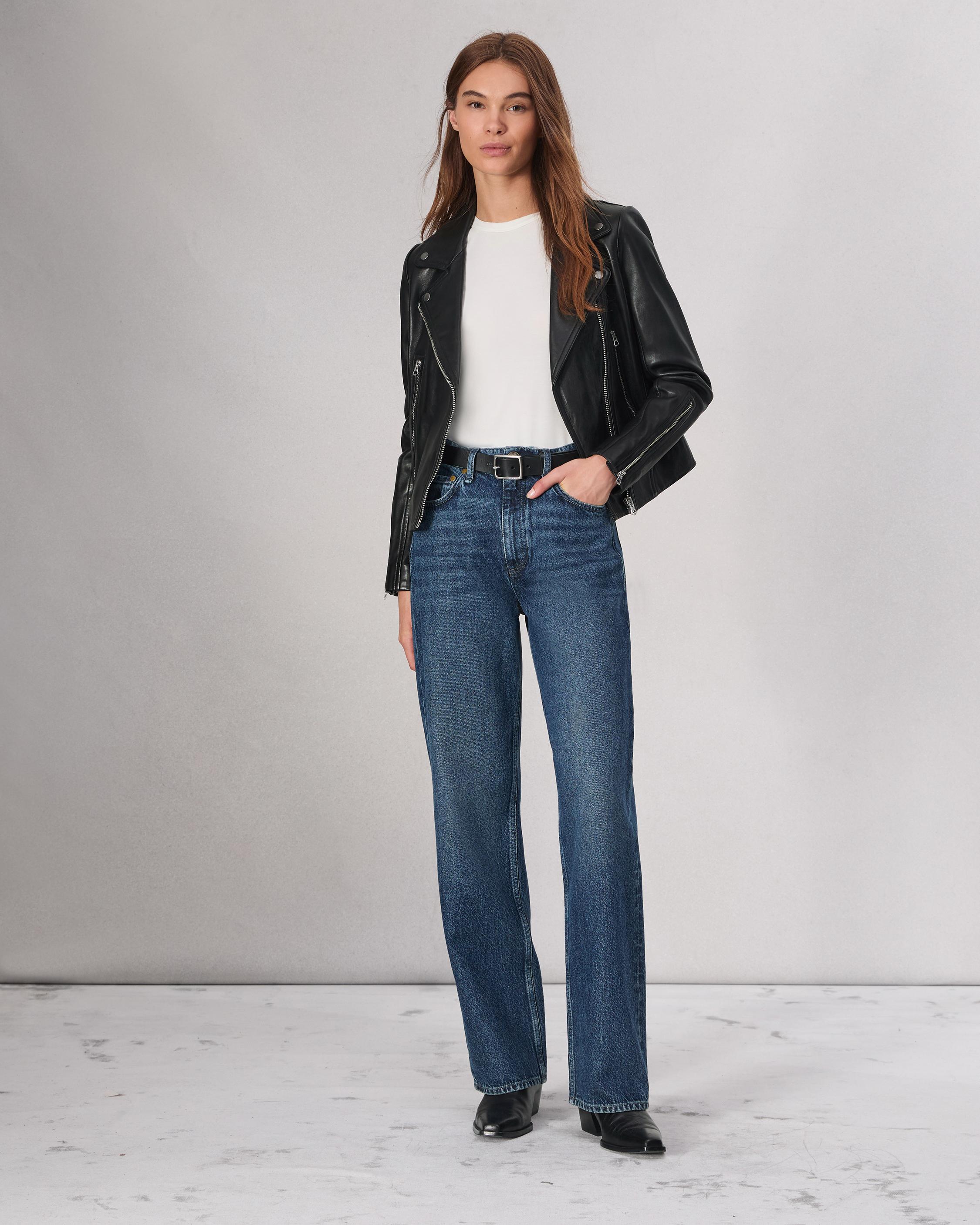 Mack Leather Moto Jacket for Women | rag & bone