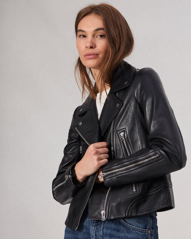 Mack Leather Moto Jacket for Women | rag & bone