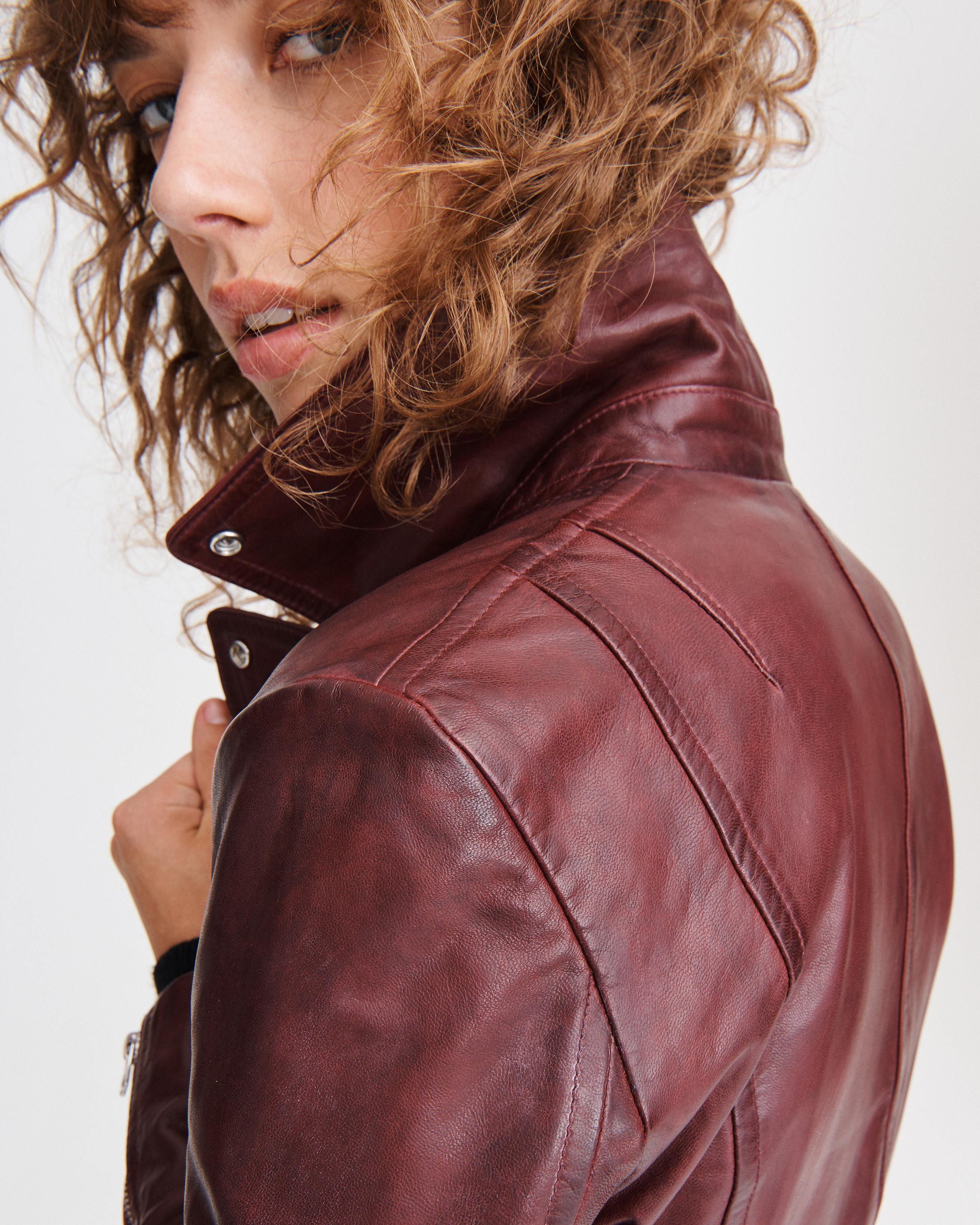 MACK LEATHER JACKET image number 5