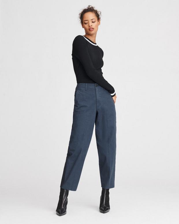 WORKMAN PANT WITH SIDE STRIPE image number 2