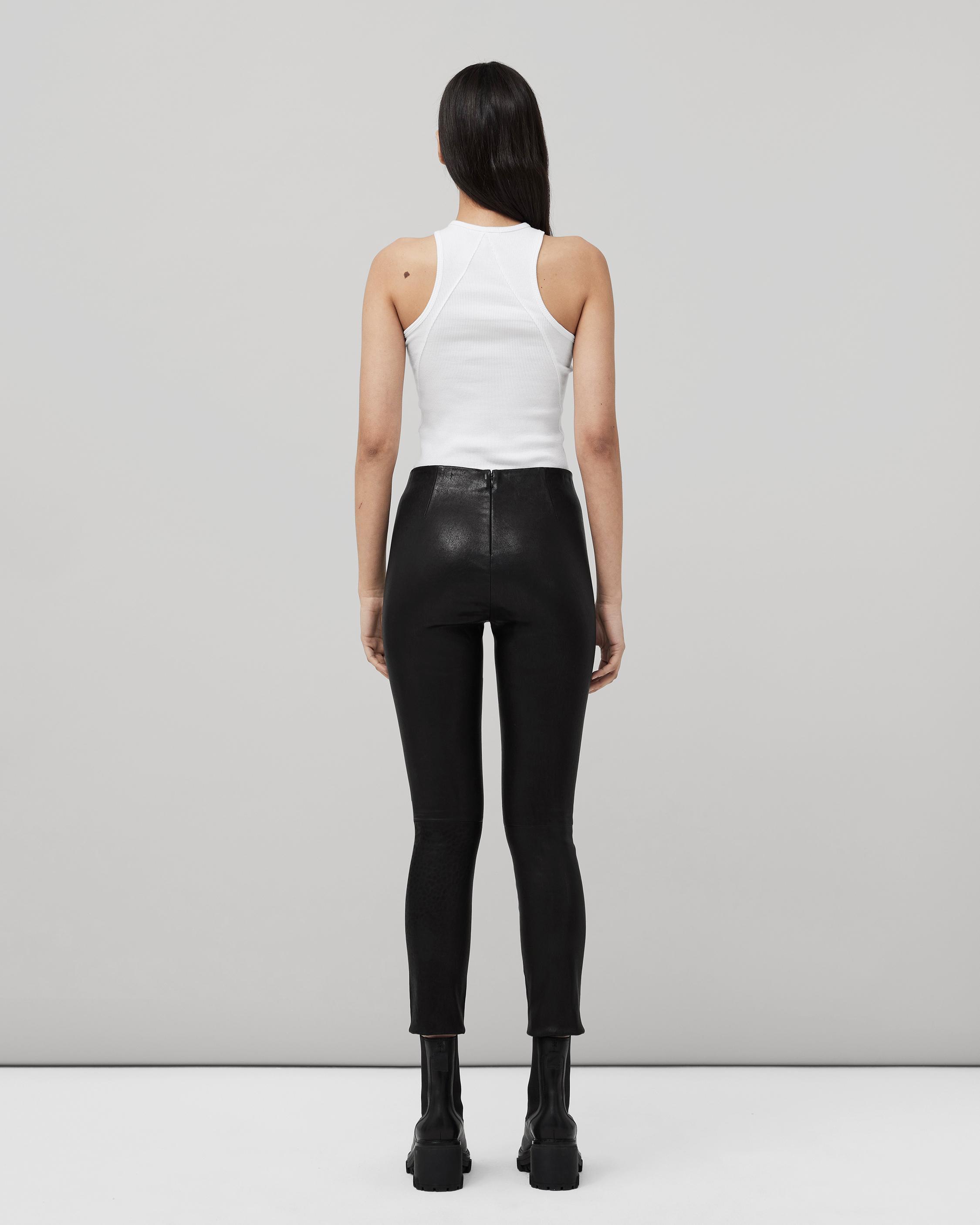 rag & bone Simone Leather Flared Pants