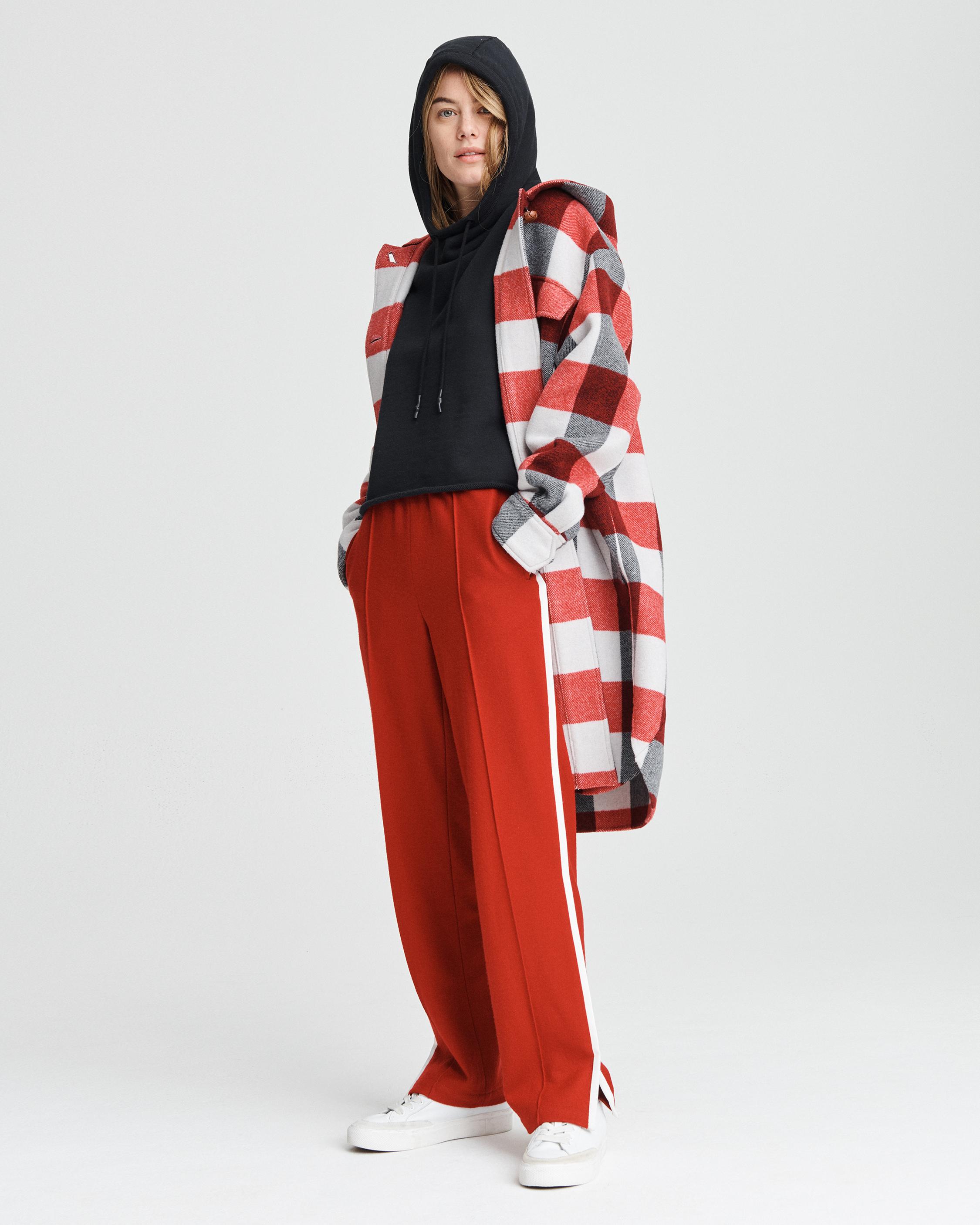 Harvard Women Red Solid Trackpants