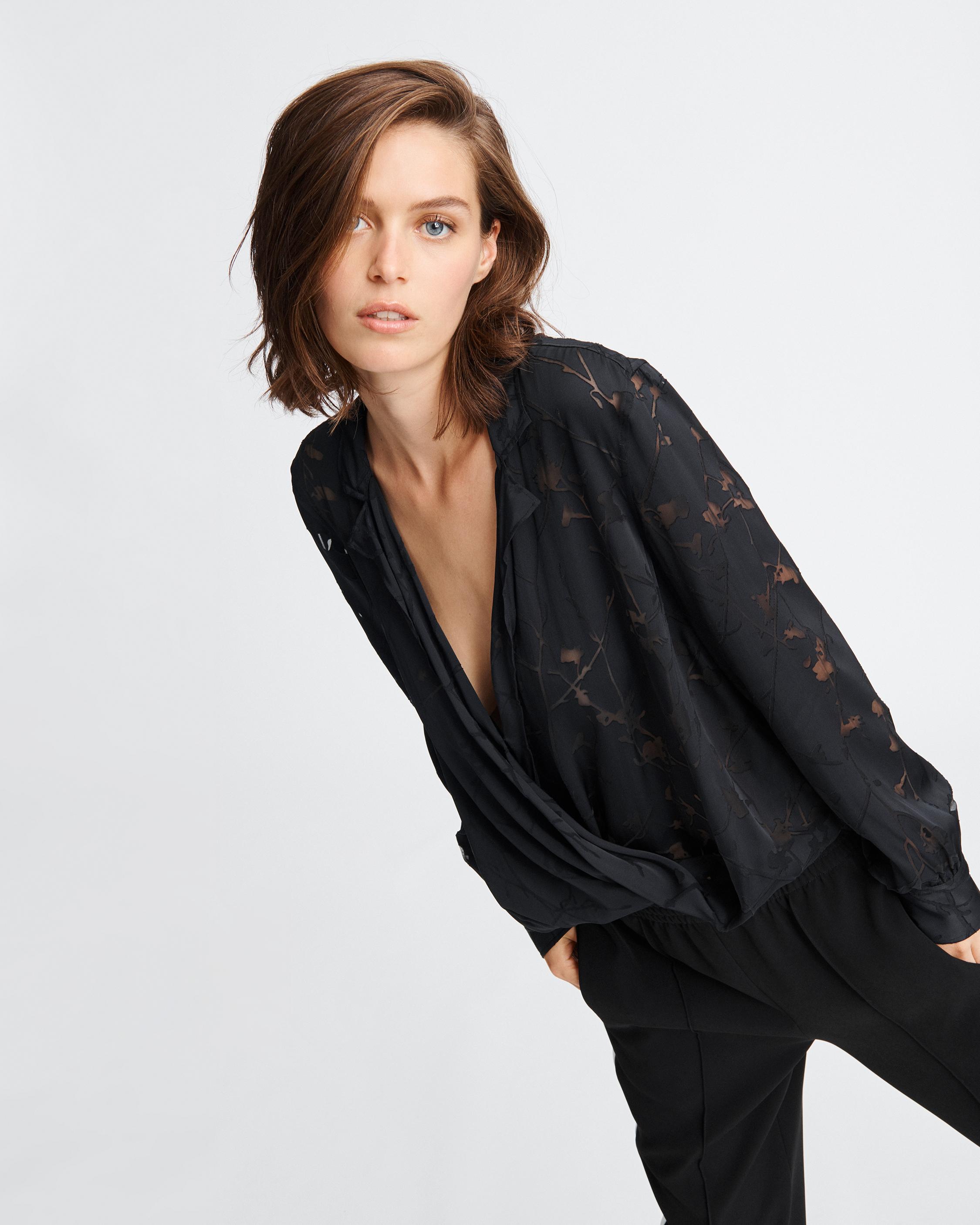 Rag and store bone silk shirt