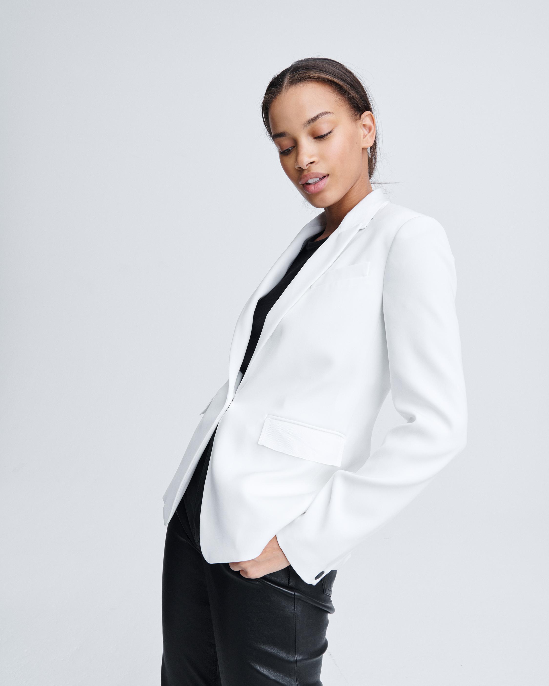 Rag and bone white 2024 blazer