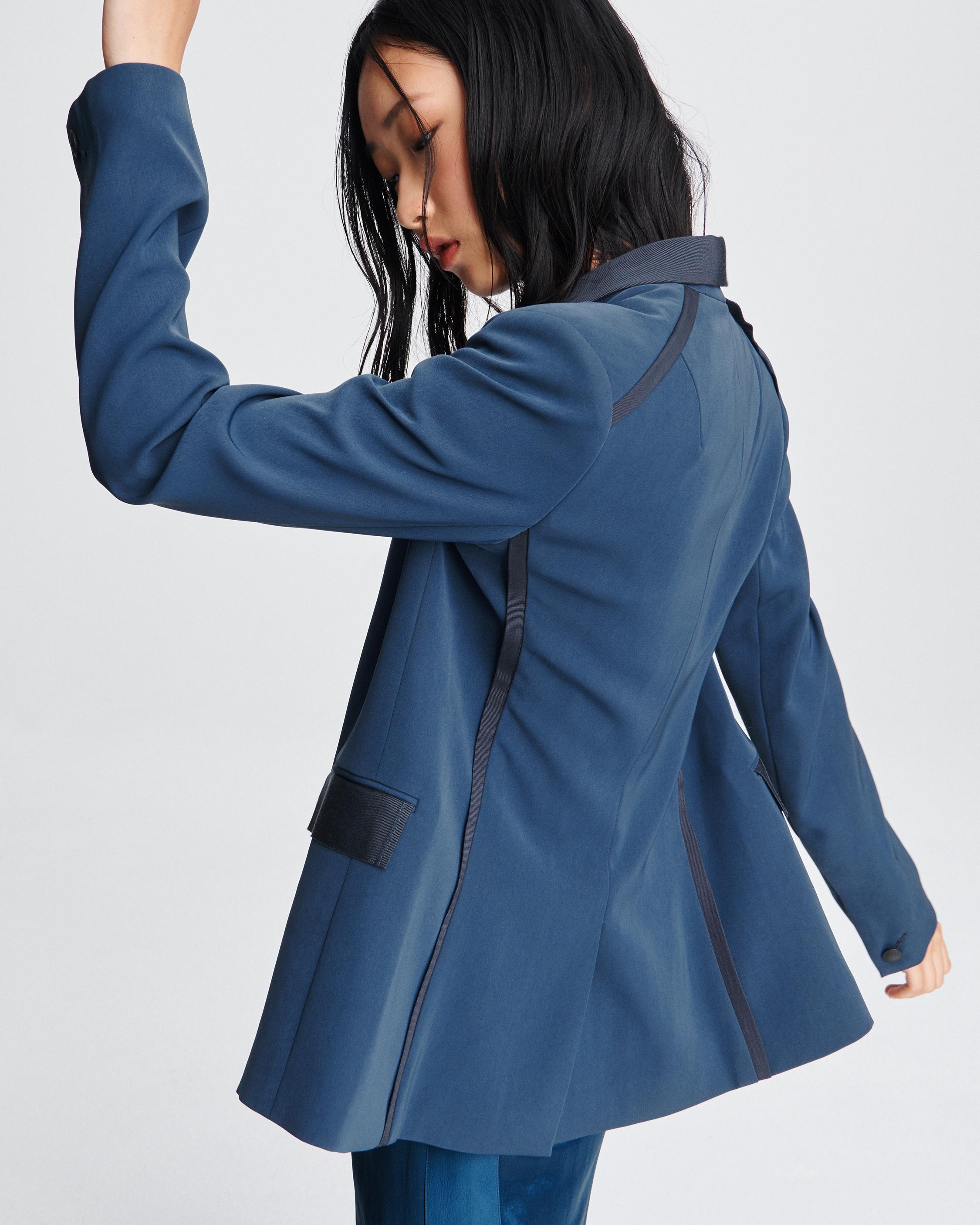 Rag & Bone Tessa Japanese Crepe Blazer