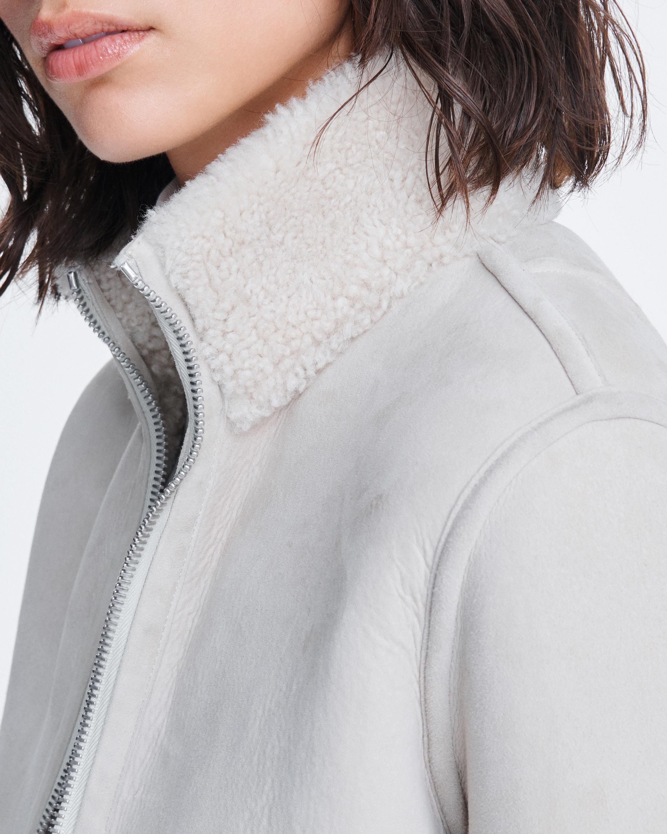 JODI SHEARLING JACKET image number 5