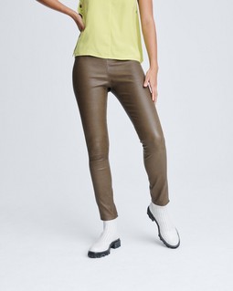 SIMONE LEATHER PANT image number 1