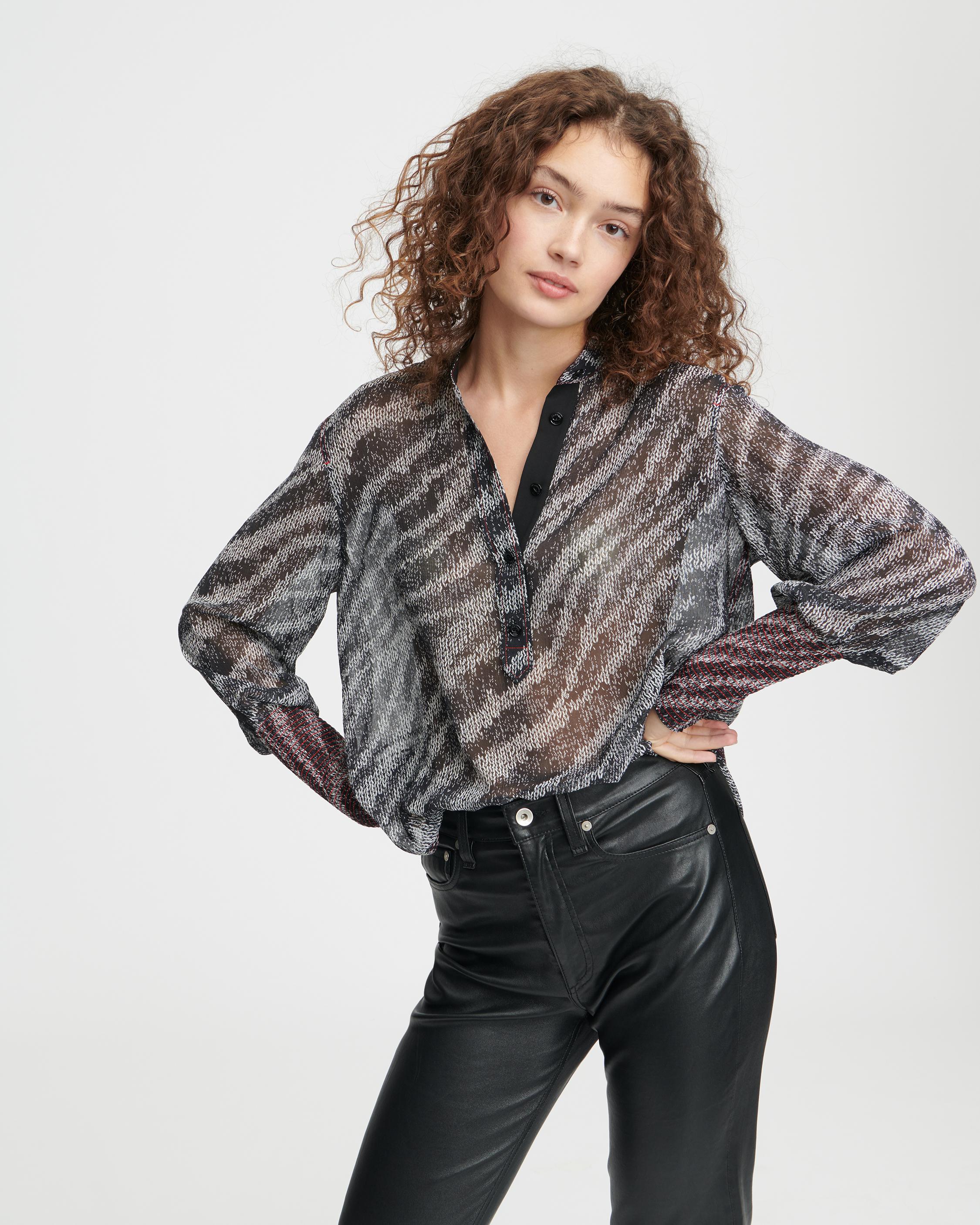 Rag and best sale bone silk blouse