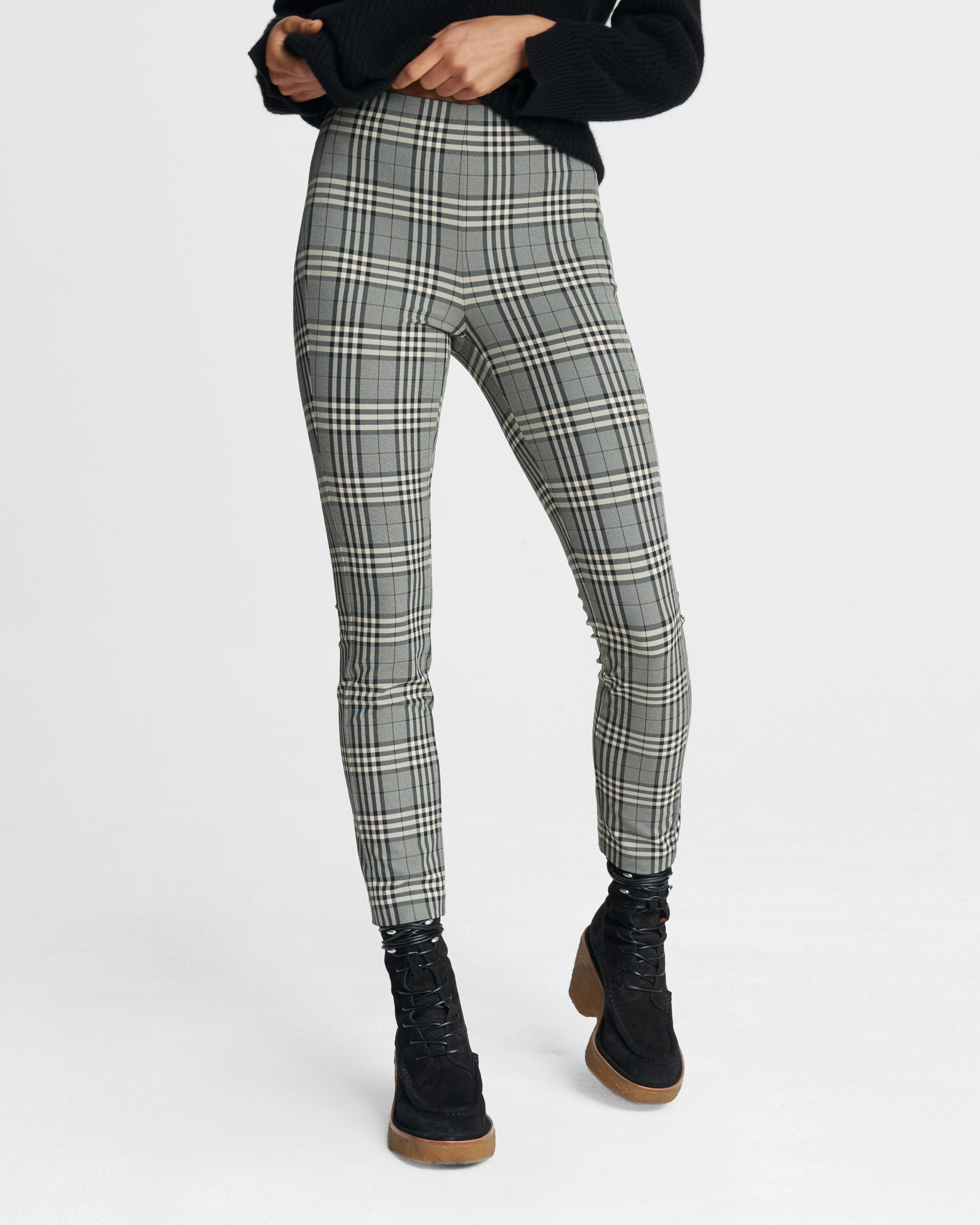 Simone Pant Check Equestrian Stretch rag bone