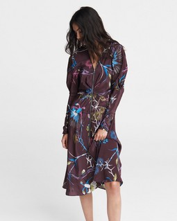 Rainier Printed Midi Dress image number 1