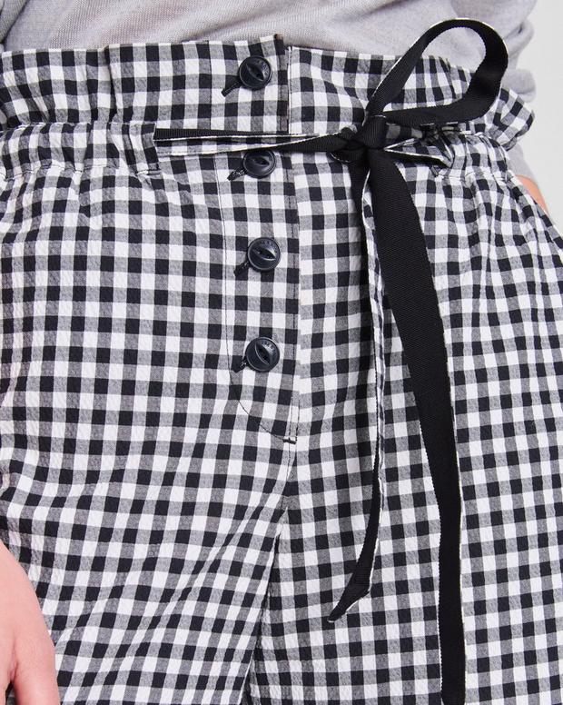 Camille Cotton Gingham Short image number 5