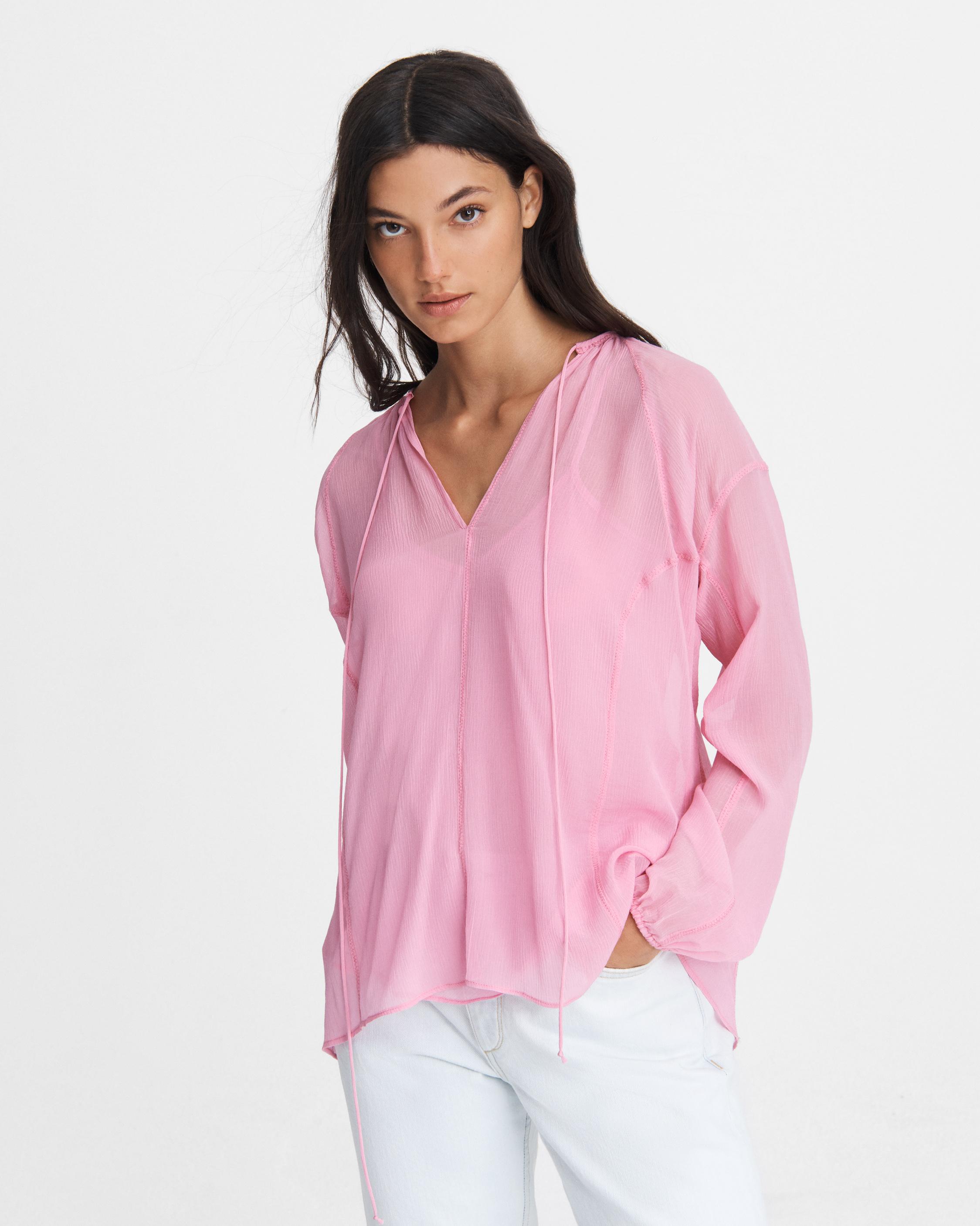 Rag & bone silk 2024 blouse