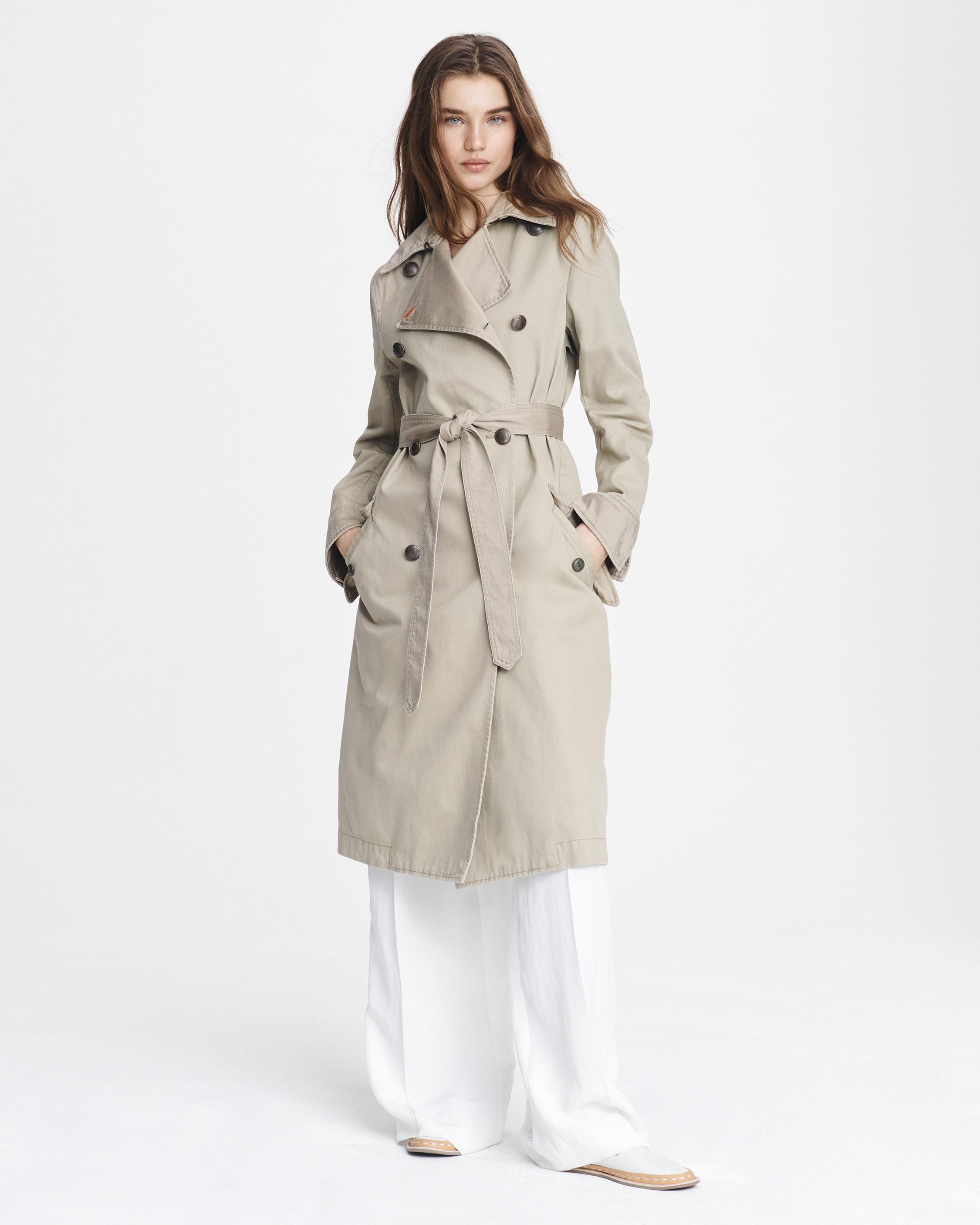 Femme trench online