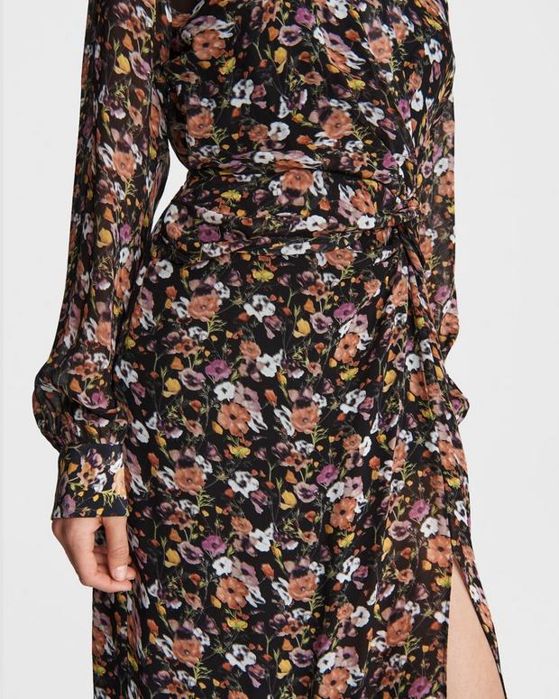 Amber Floral Midi Dress image number 6