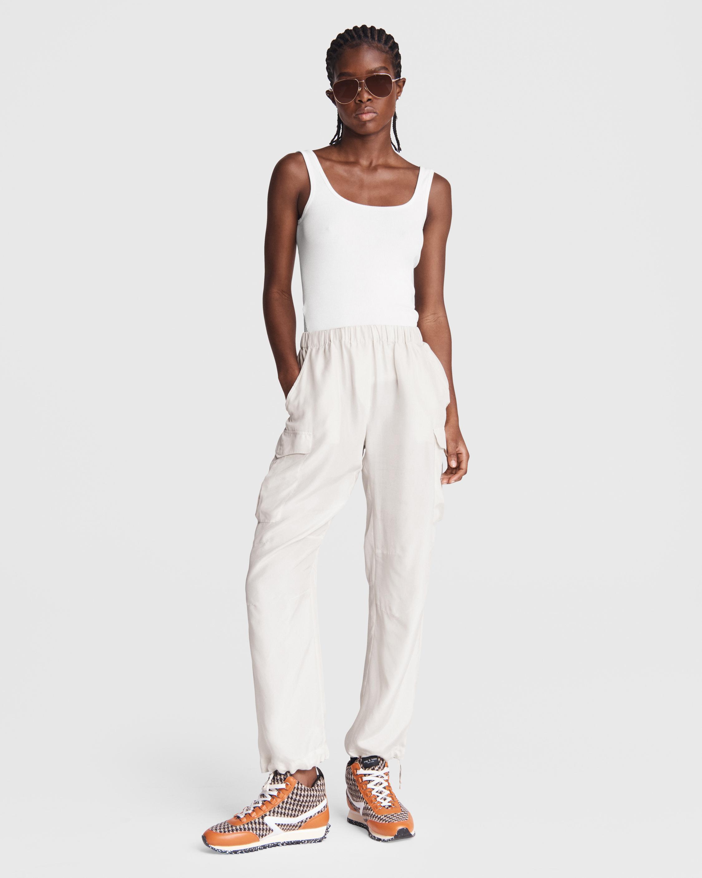 Silk jogger pants outlet womens