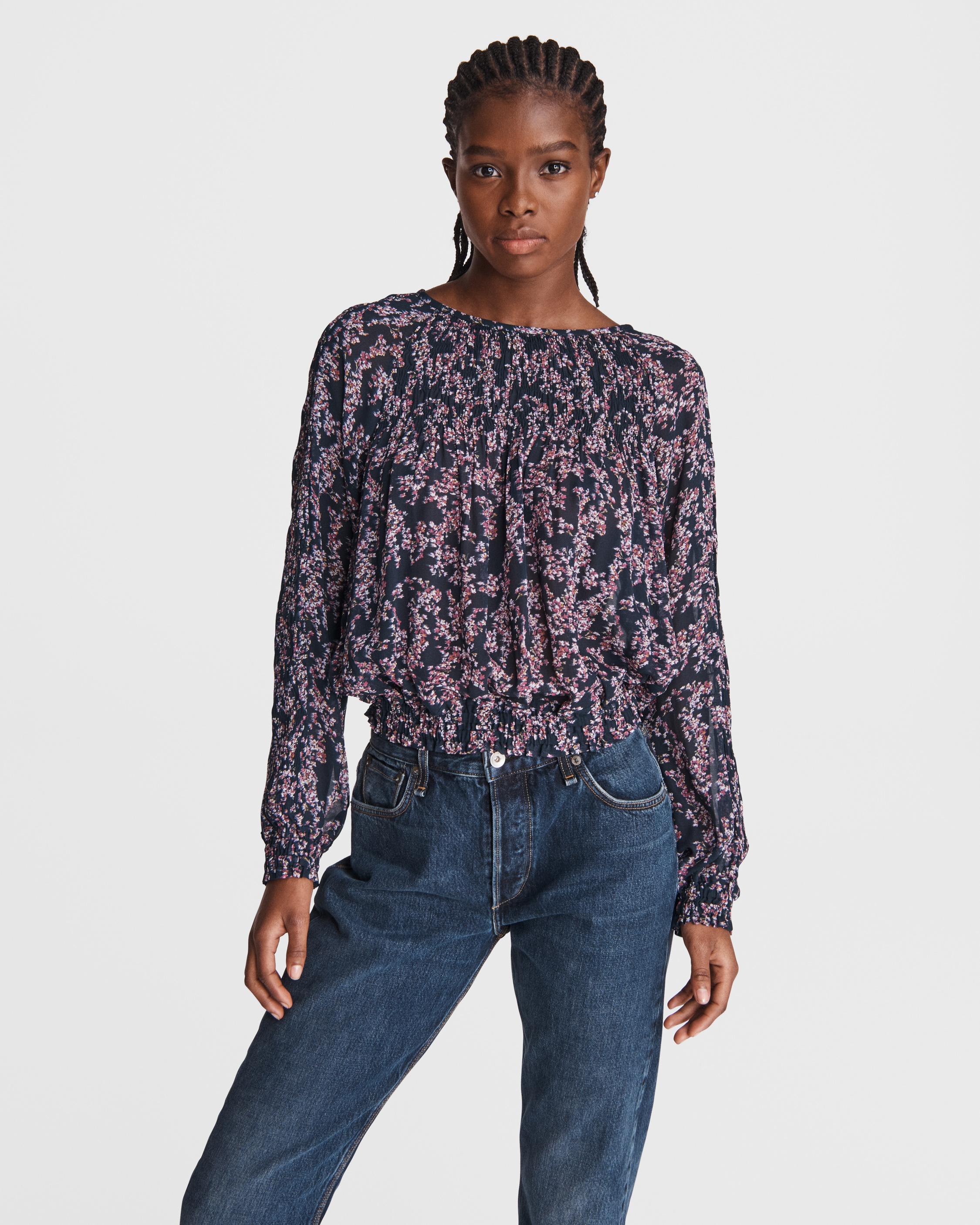 Celeste Floral Viscose Blouse image number 1